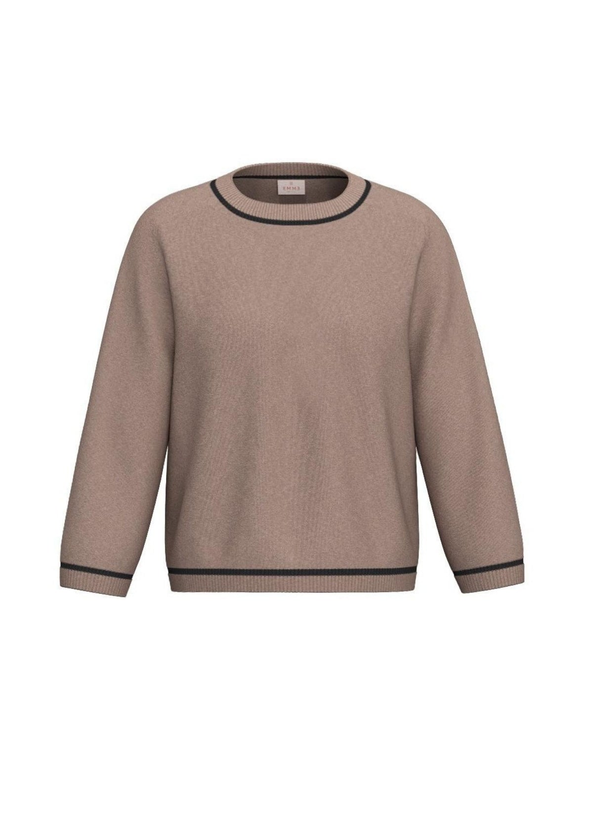 Maglia in filato lana e cashmere Emmegrege Tortora 2625366241200 010 EMME MARELLA