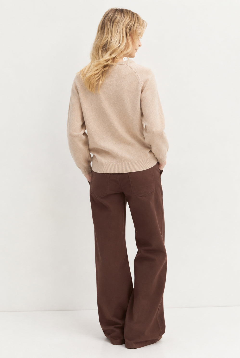Maglia in viscosa stretch Emmtunica Sabbia 2625366291200 006 EMME MARELLA