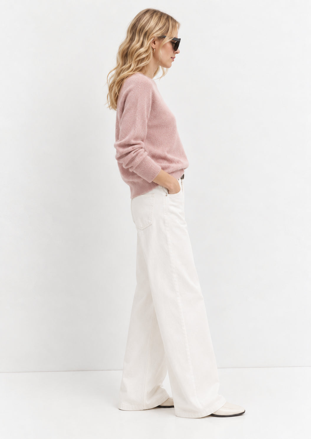 Maglia in viscosa stretch Emmtunica Peonia 2625366291200 007 EMME MARELLA