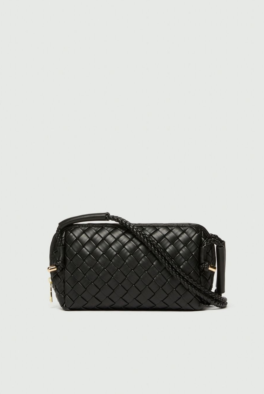Borsa a tracolla intrecciata Nero 2625516121200 002 EMME MARELLA