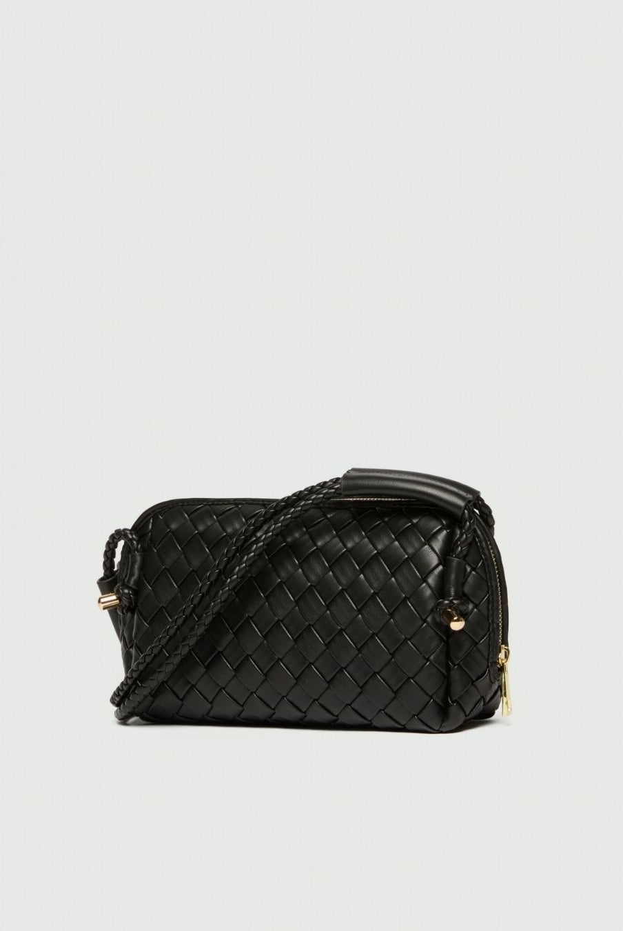 Borsa a tracolla intrecciata Nero 2625516121200 002 EMME MARELLA