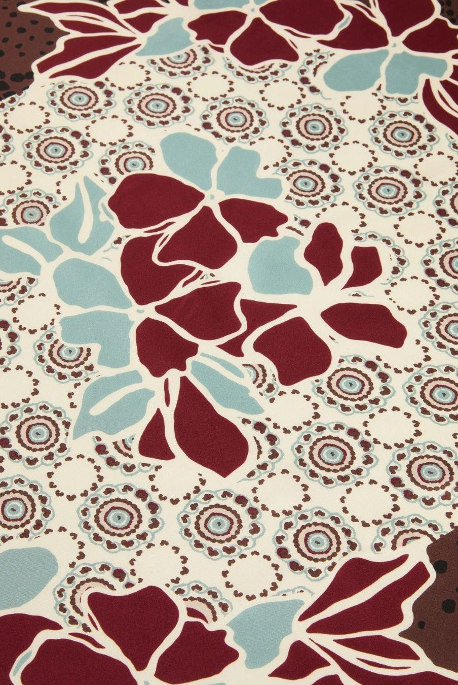 Foulard in seta Marrone 2625546031200 002 EMME MARELLA