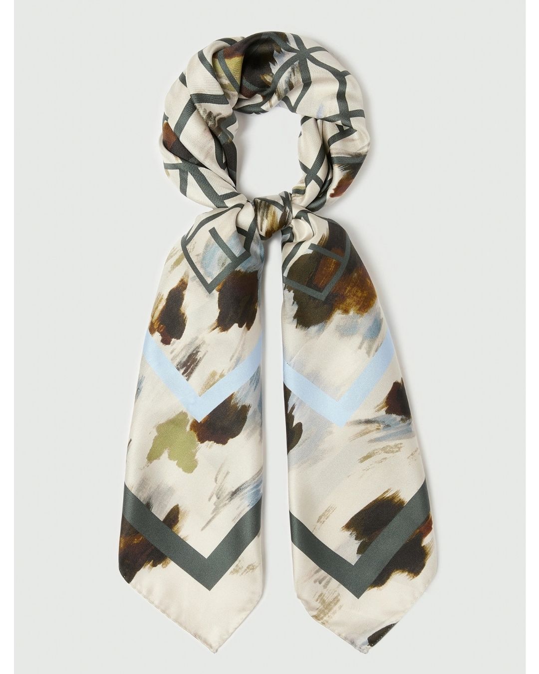 Foulard in seta Panna 2625546031200 005 EMME MARELLA