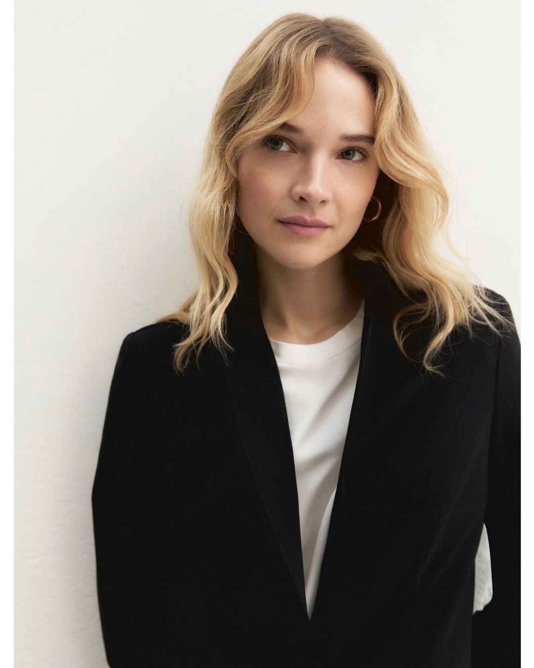 Blazer semi aderente in jersey Nero 2625916041200 005 EMME MARELLA