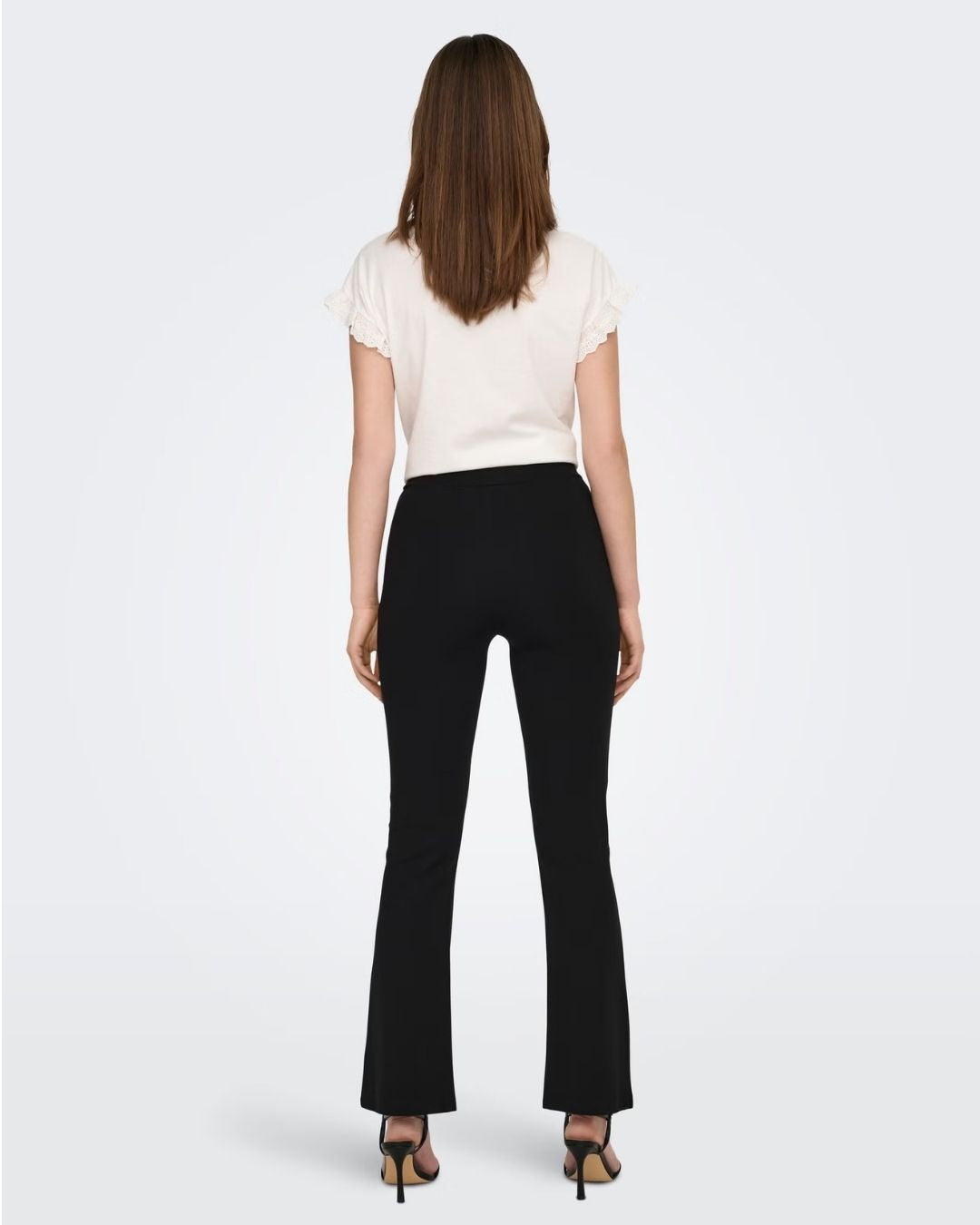 Pantaloni Flared Fit Donna Nero 15196908 Black JACQUELINE DE YONG