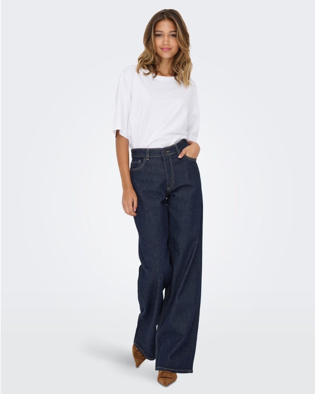 Jeans Donna Blu Dark Blue Denim 15368013 Dark Blue Denim RINSE JACQUELINE DE YONG