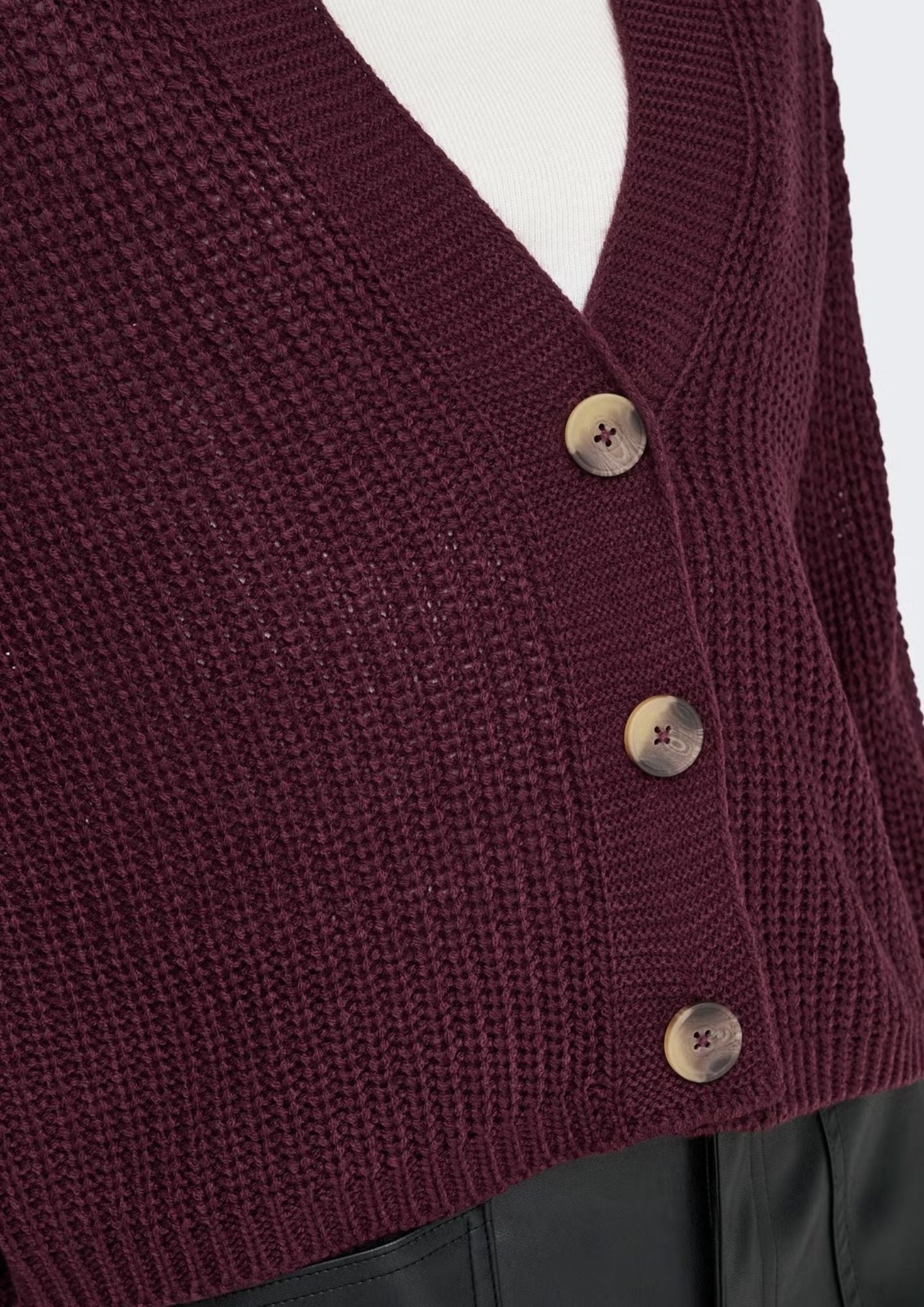 Only Cardigan Donna Carol Rosso Royal 15211521 Port Royale ONLY