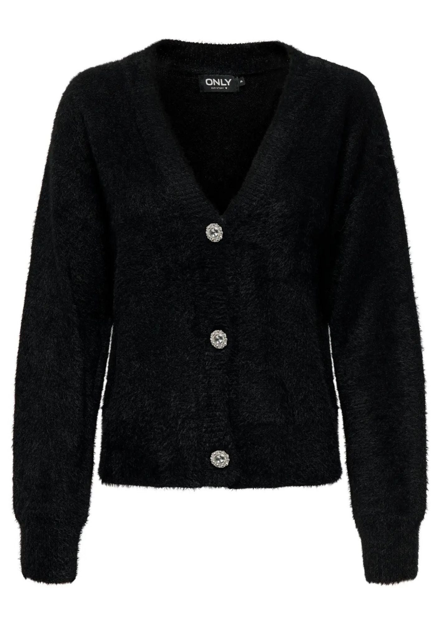 Only Cardigan Donna Lella Nero 15259564 Black ONLY