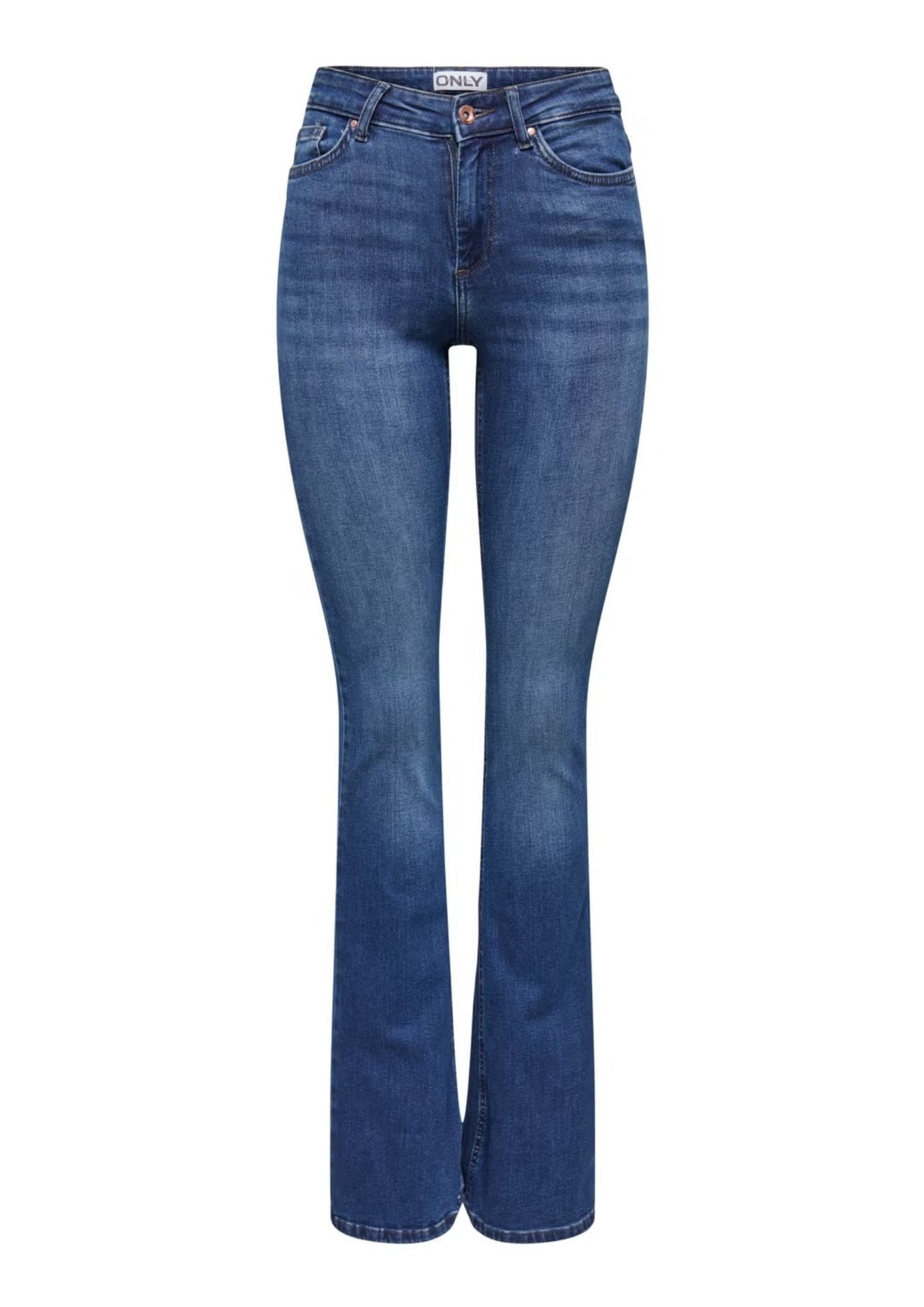 Only Jeans Donna Blush Blu Scuro 15264050 Dark Blue Denim ONLY