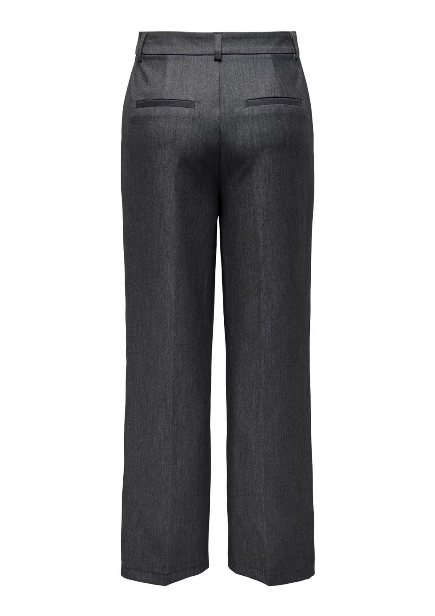 Only Pantalone Donna Hattie Grigio Scuro 15318089 Dark Grey Melange ONLY