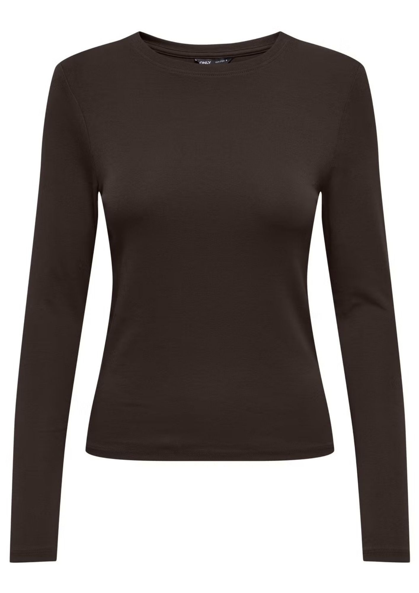 Only Maglia Donna Riley Marrone 15323159 Black Coffee ONLY