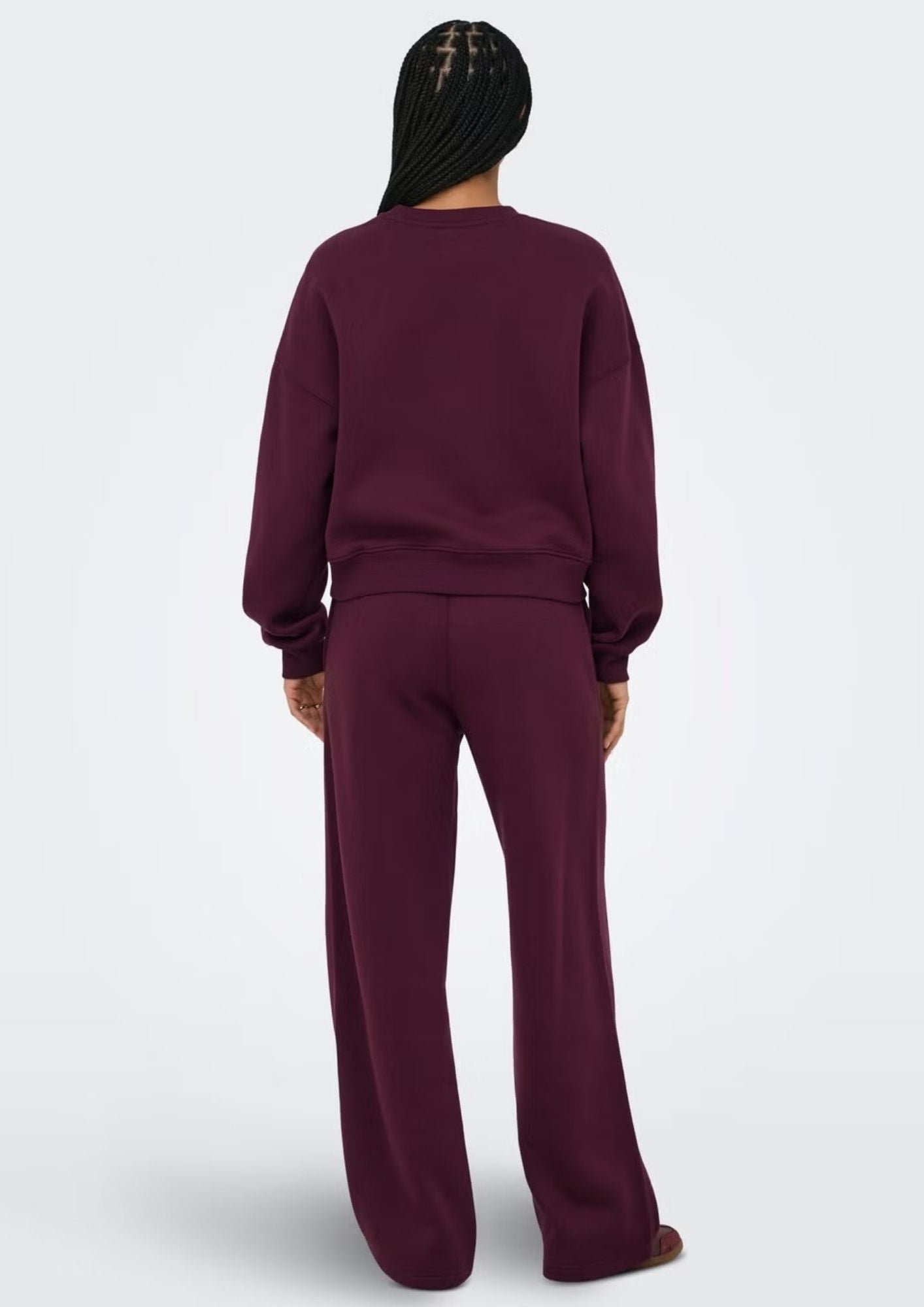 Only Felpa Donna Best Viola 15338727 Fig ONLY