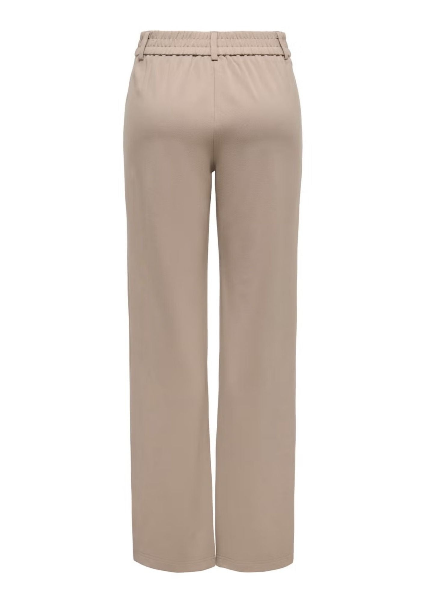 Only Pantalone Donna Poptrash Grigio Tortora 15341829 Taupe Gray ONLY