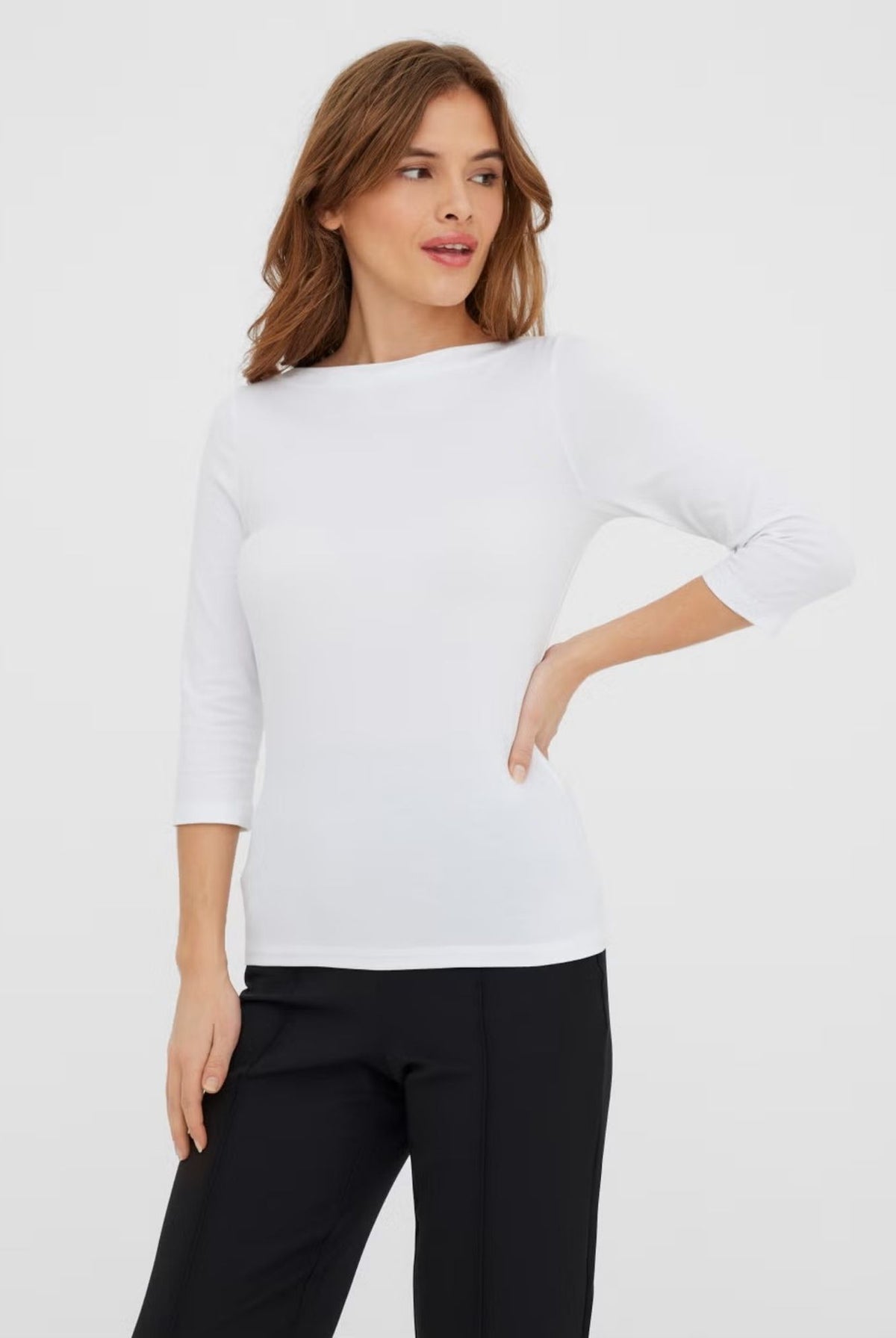 Vero Moda Maglia Donna Panda Bianca 10274133 Bright White VERO MODA