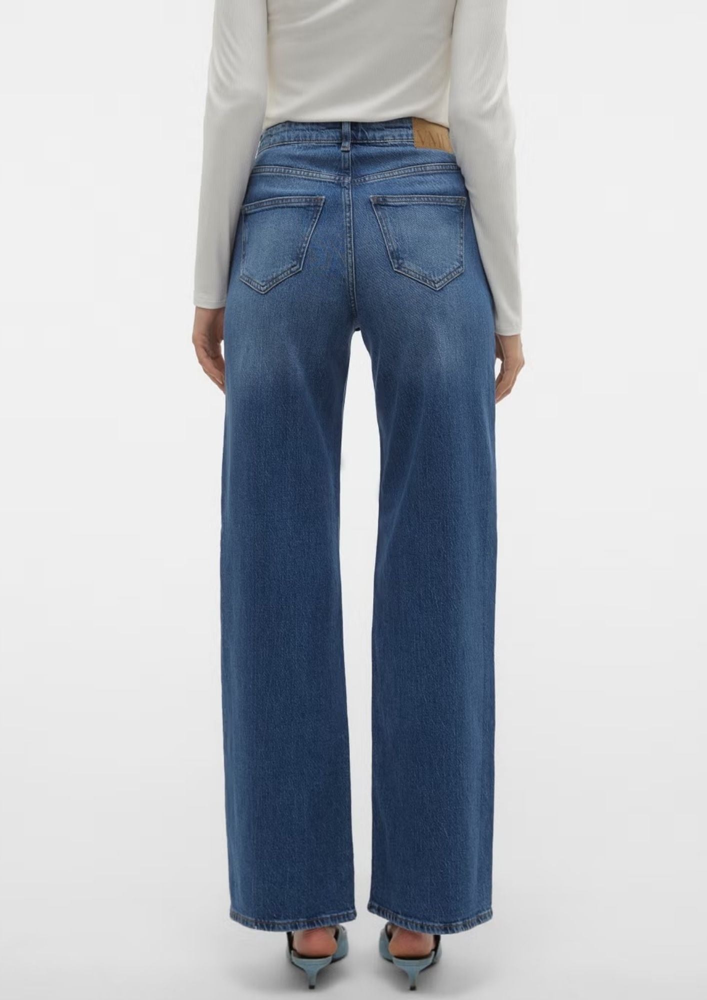 Vero Moda Jeans Donna Tessa Blu Medio 10308153 Medium Blue Denim VERO MODA