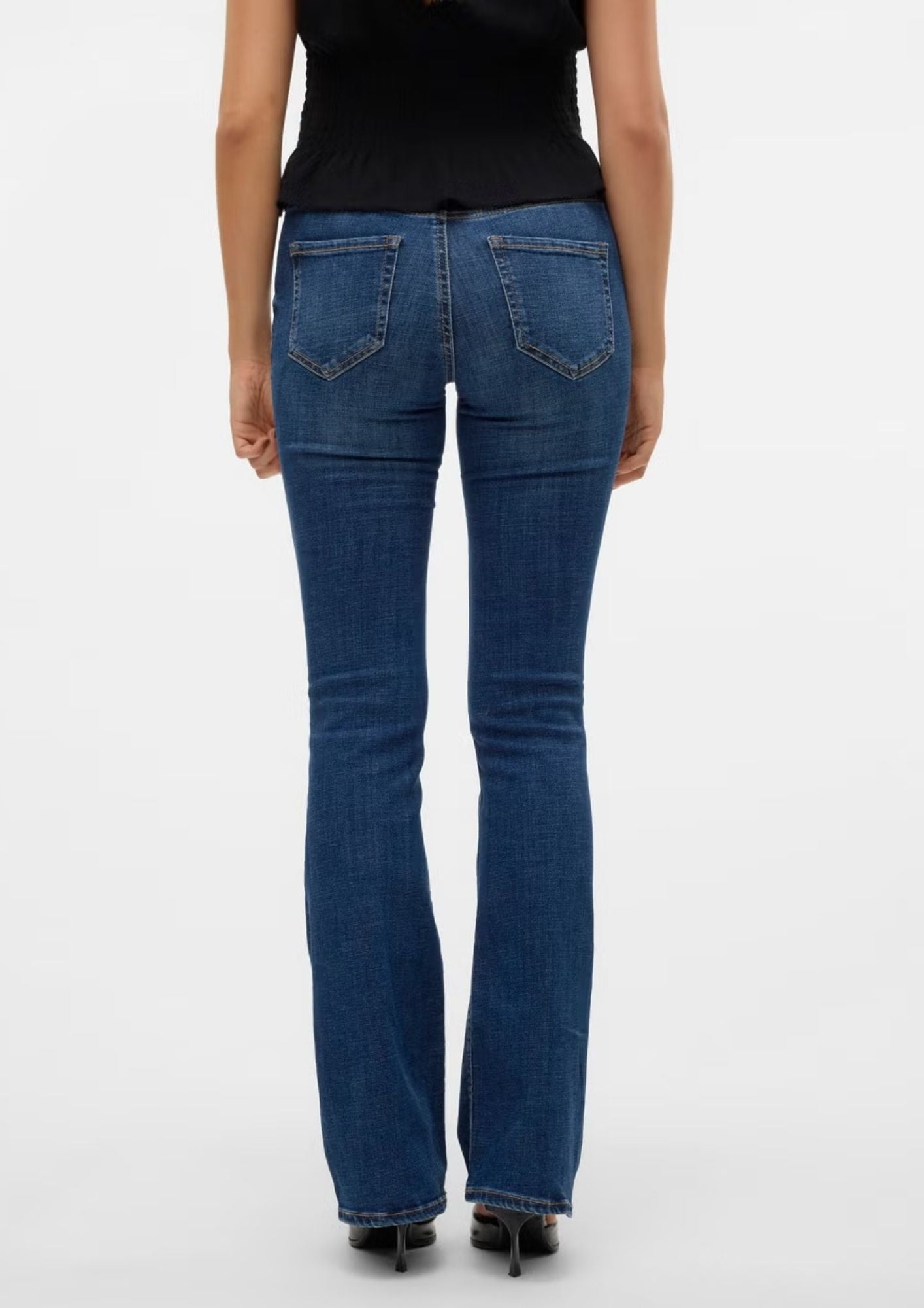 Vero Moda Jeans Donna Flash Blu scuro 10310511 Dark Blue Denim VERO MODA