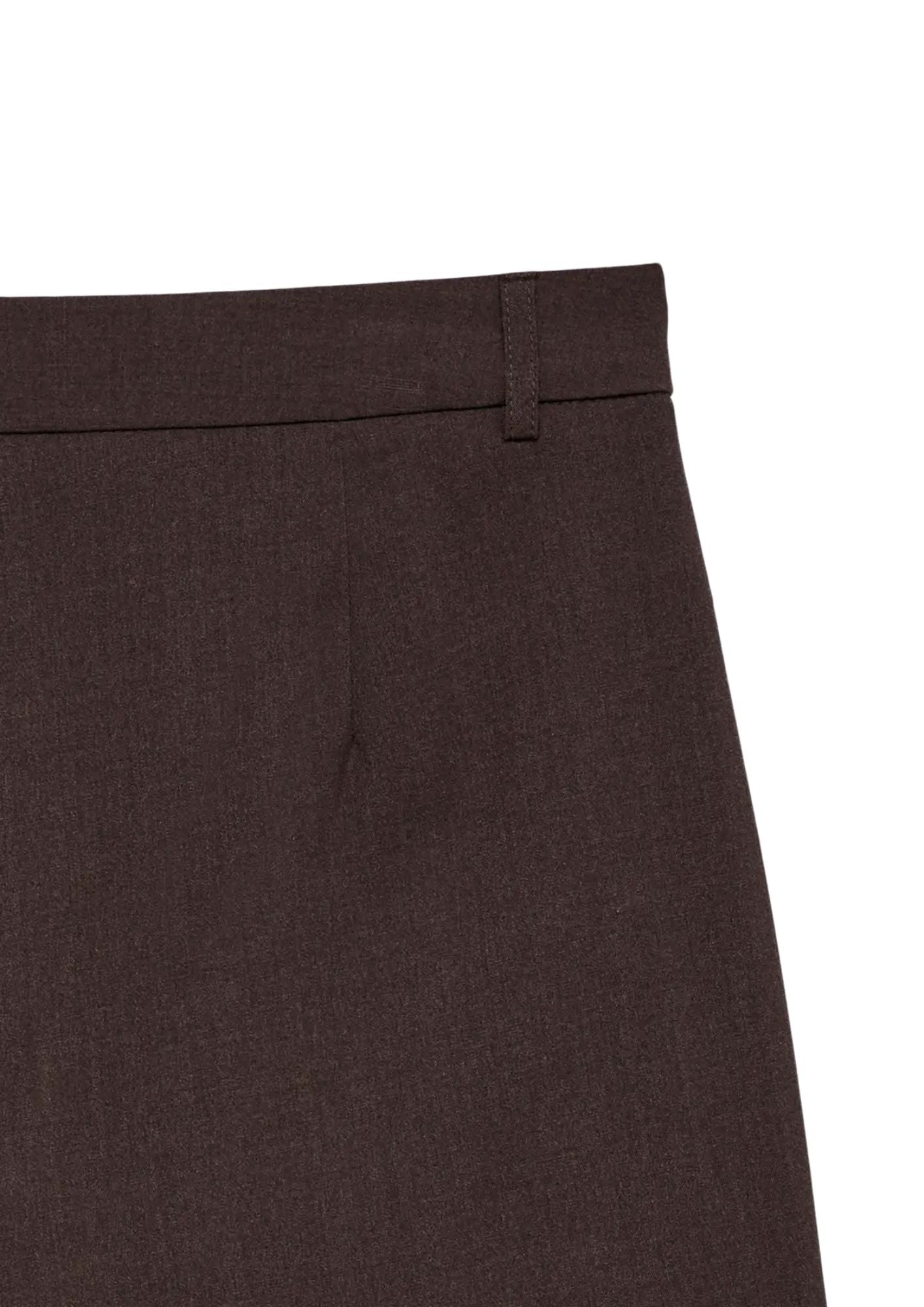 Vero Moda Pantalone Donna Texas Marrone 10334103 Chocolate Torte MELANGE VERO MODA