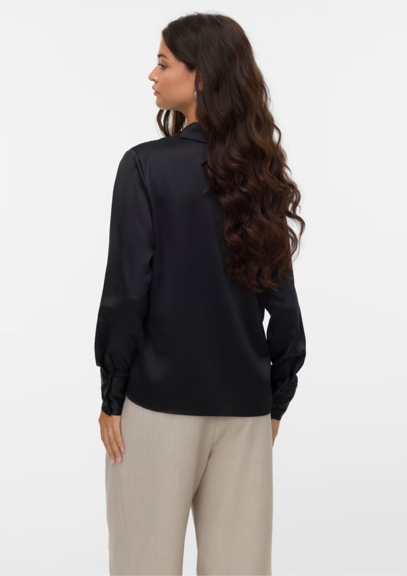 Vero Moda Camicia Donna Merle Nera 10334598 Black VERO MODA
