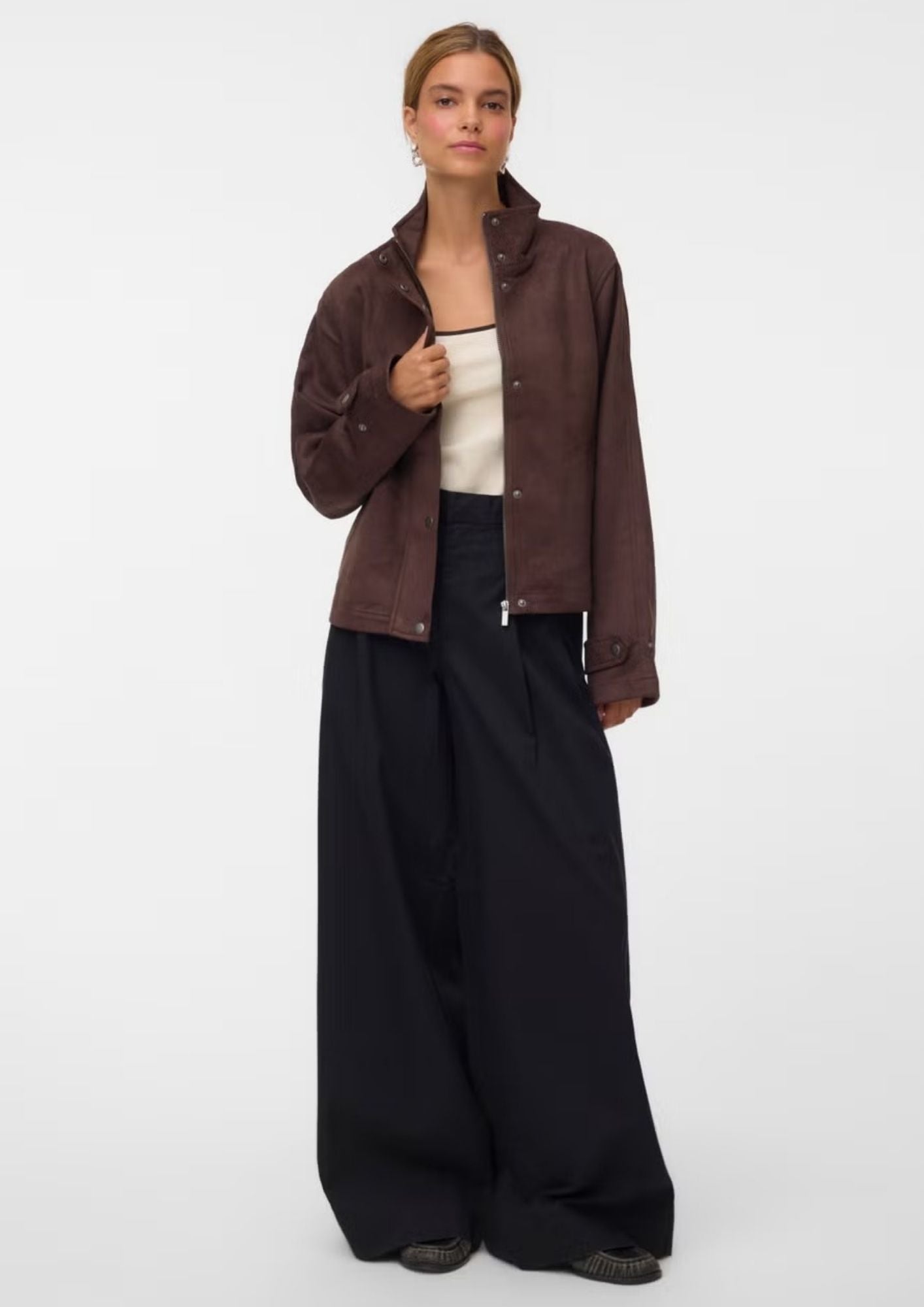 Vero Moda Giubbino Donna Josemaja Marrone 10346625 Coffee Bean VERO MODA