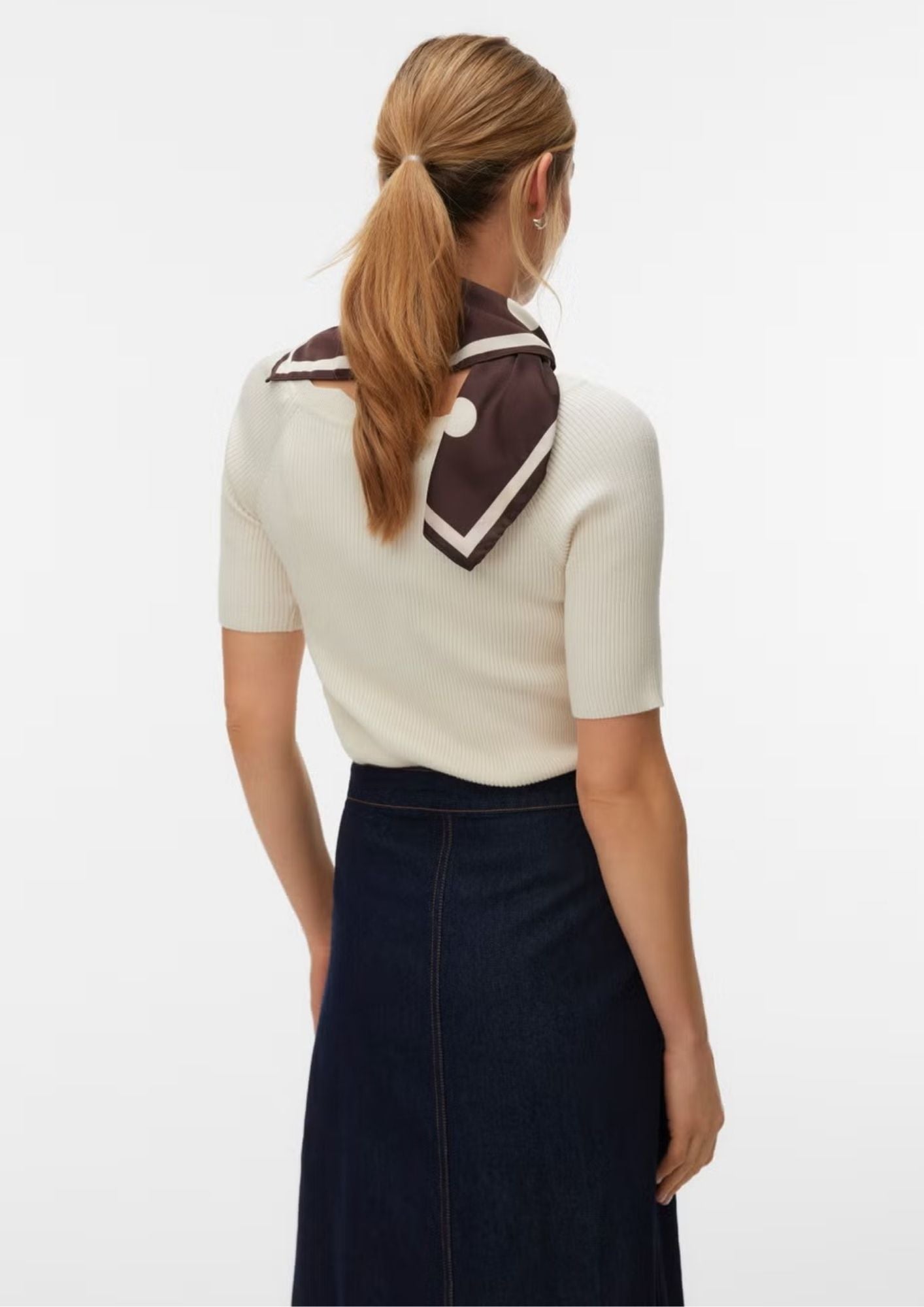 Vero Moda Pullover Donna Ida Beige 10347338 Birch VERO MODA