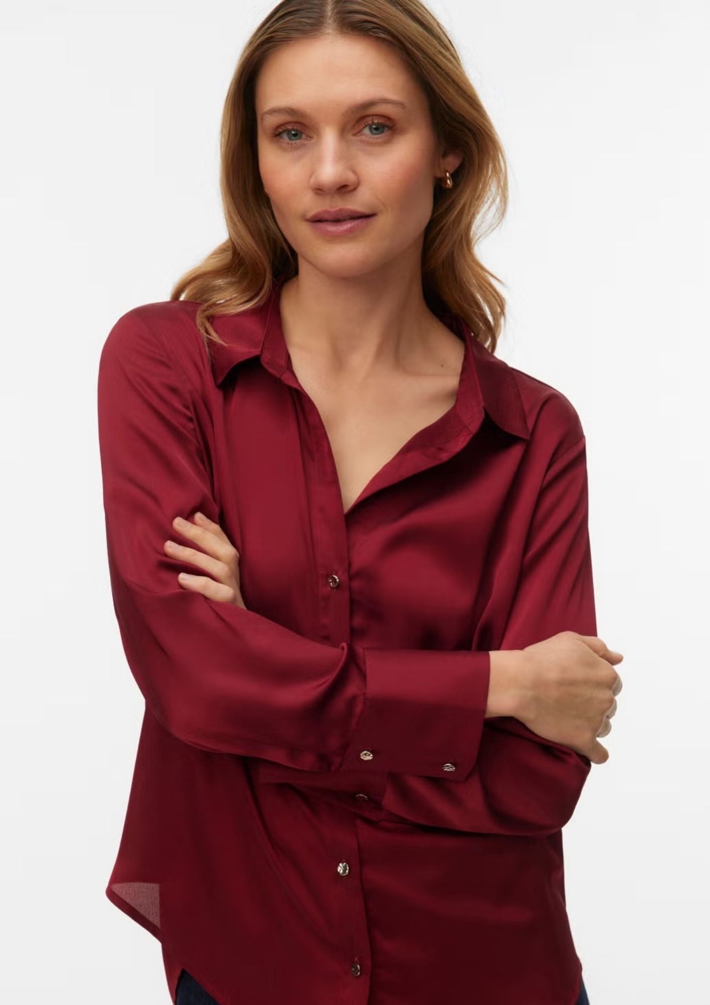 Vero Moda Camicia Donna Luna Rossa 10347917 Biking Red VERO MODA