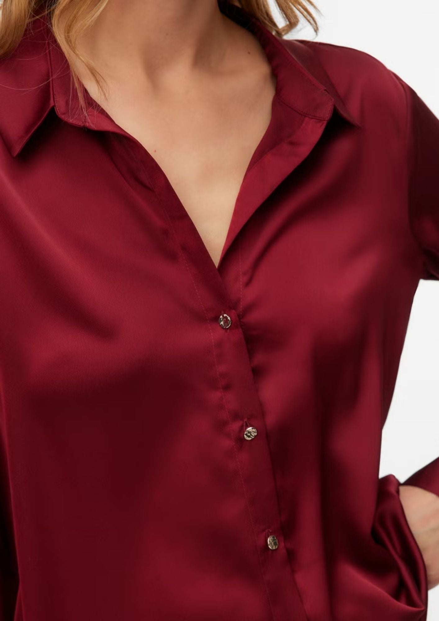 Vero Moda Camicia Donna Luna Rossa 10347917 Biking Red VERO MODA