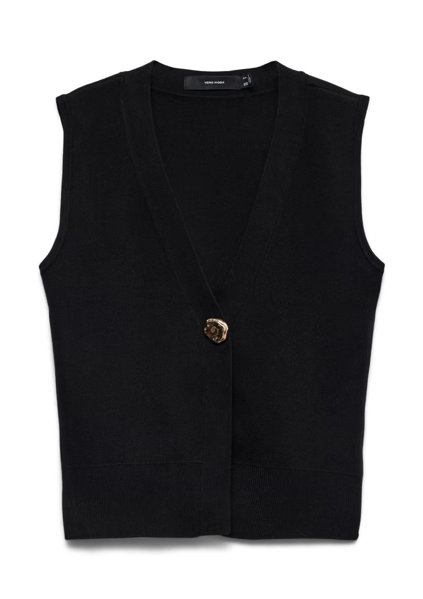 Vero Moda Gilet Donna Agueda Nero 10347996 Black VERO MODA