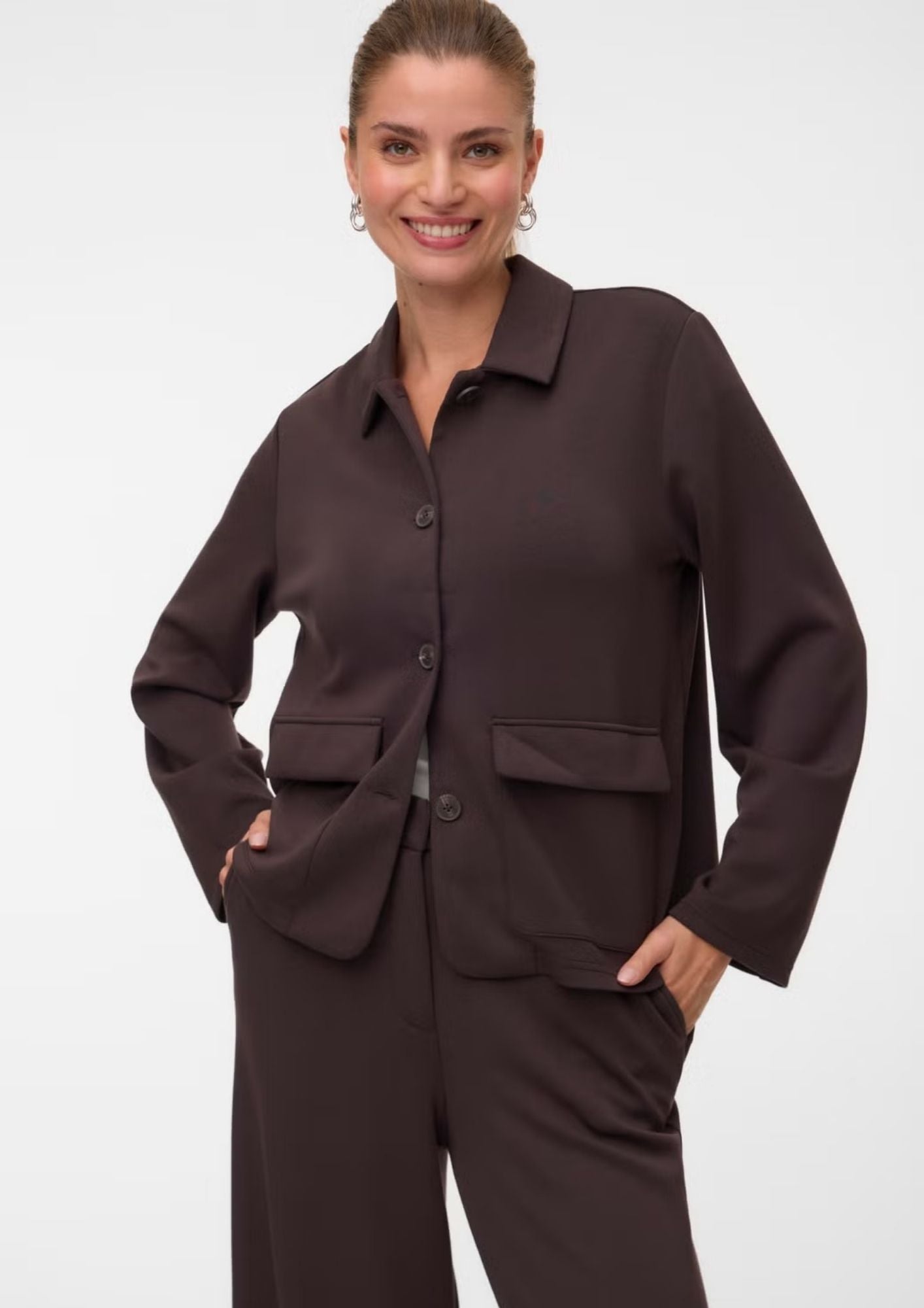 Vero Moda Giacca Donna Bellis Marrone 10348694 Chocolate Torte VERO MODA