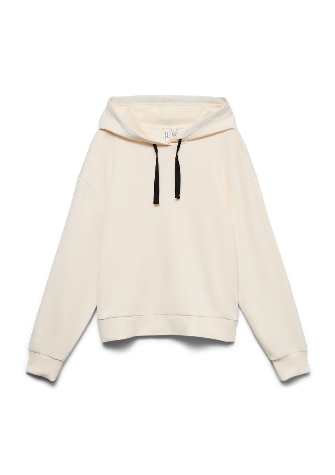 Vero Moda Felpa Donna Leo Grigio Betulla 10349309 Birch BLACK STRINGS VERO MODA