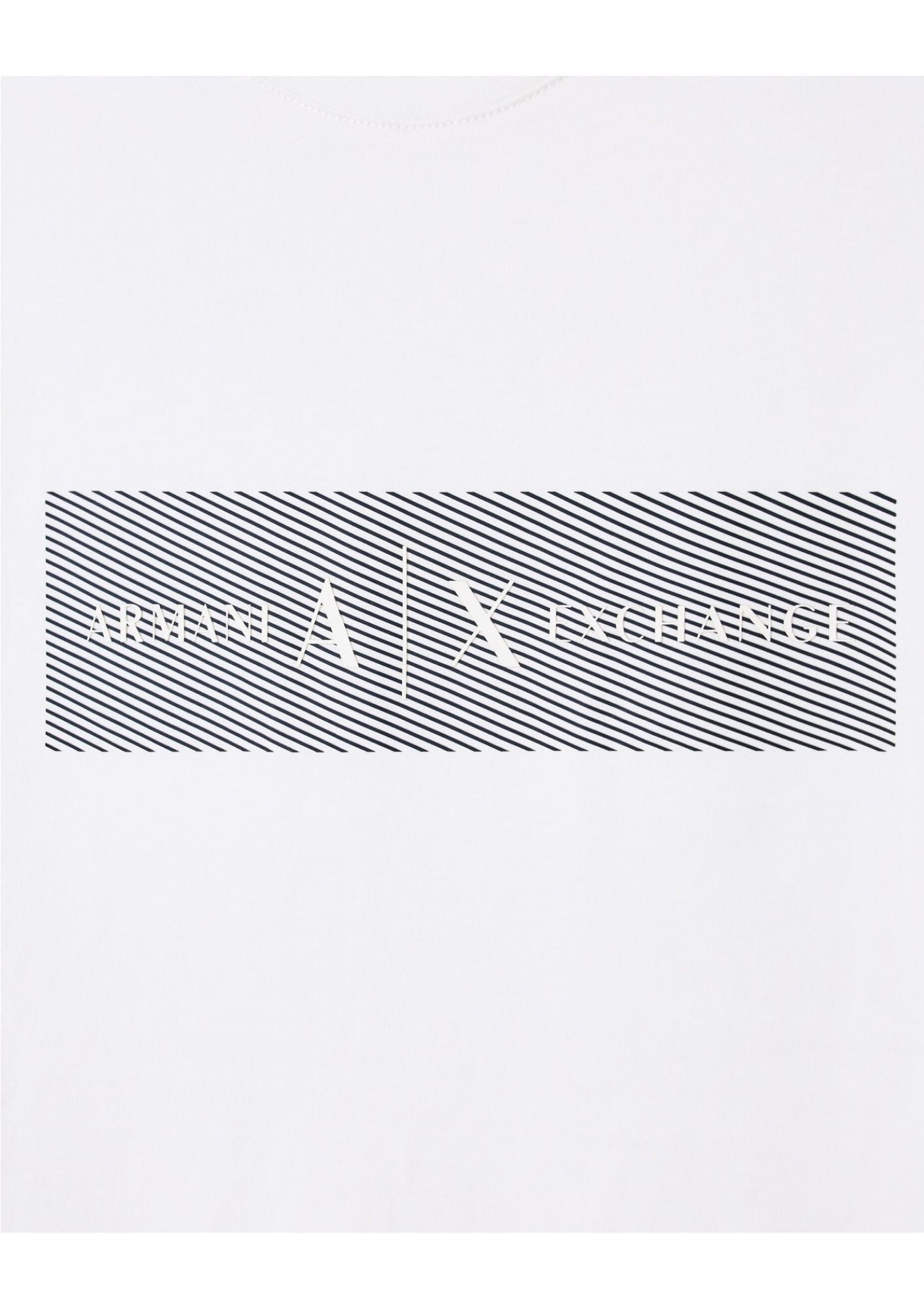 Armani Exchange T-Shirt Uomo Bianco Crema XM002472 AF10356 U1074 ARMANI EXCHANGE