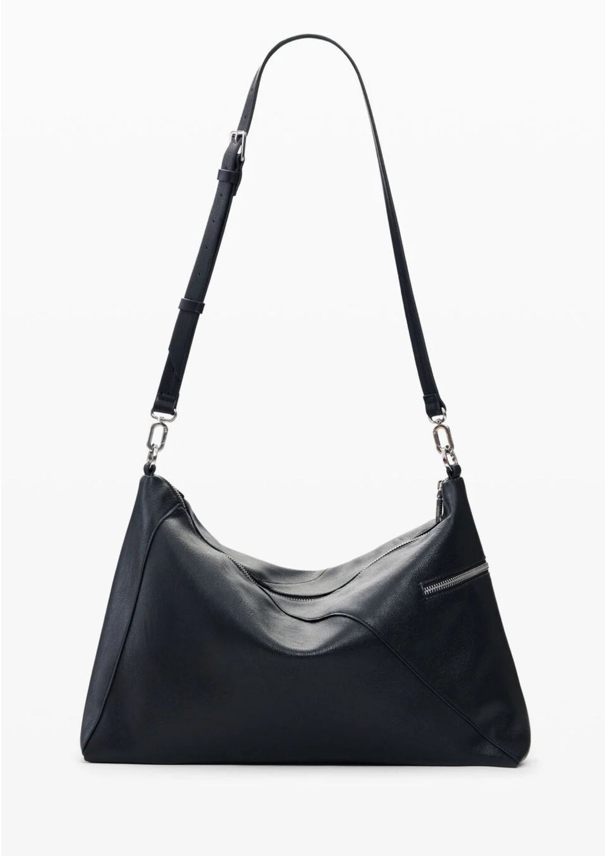 Desigual Borsa Donna Bag Half Logo Leiria 2.0 Black Nera 26SAXP66 2000 DESIGUAL