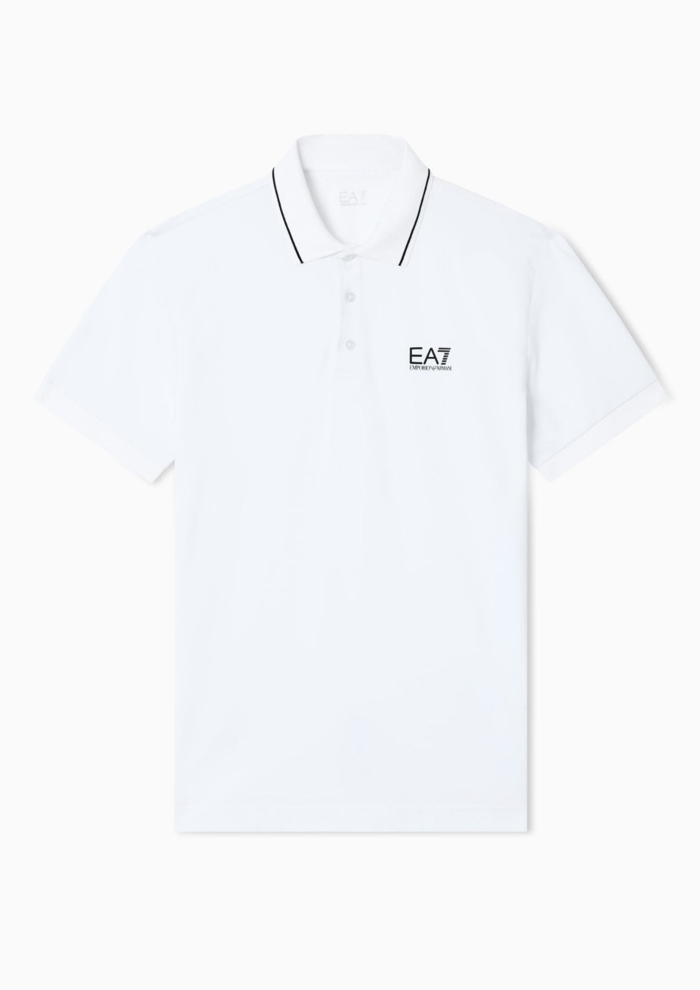 EA7 Emporio Armani Polo Uomo Bianca 8NPF16 PJVUZ 1100 EA7 EMPORIO ARMANI