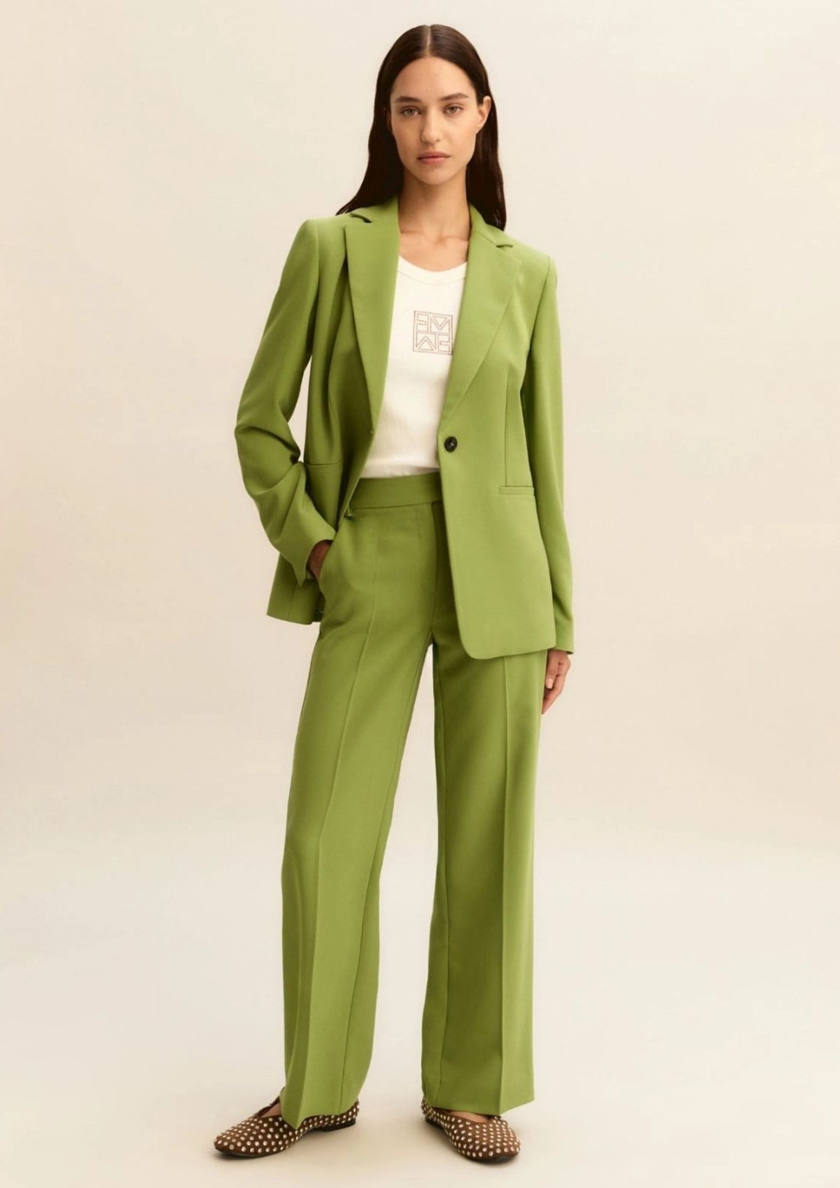 Emme Marella Completo Donna Emmromana Verde 2615091051200 004 EMME MARELLA