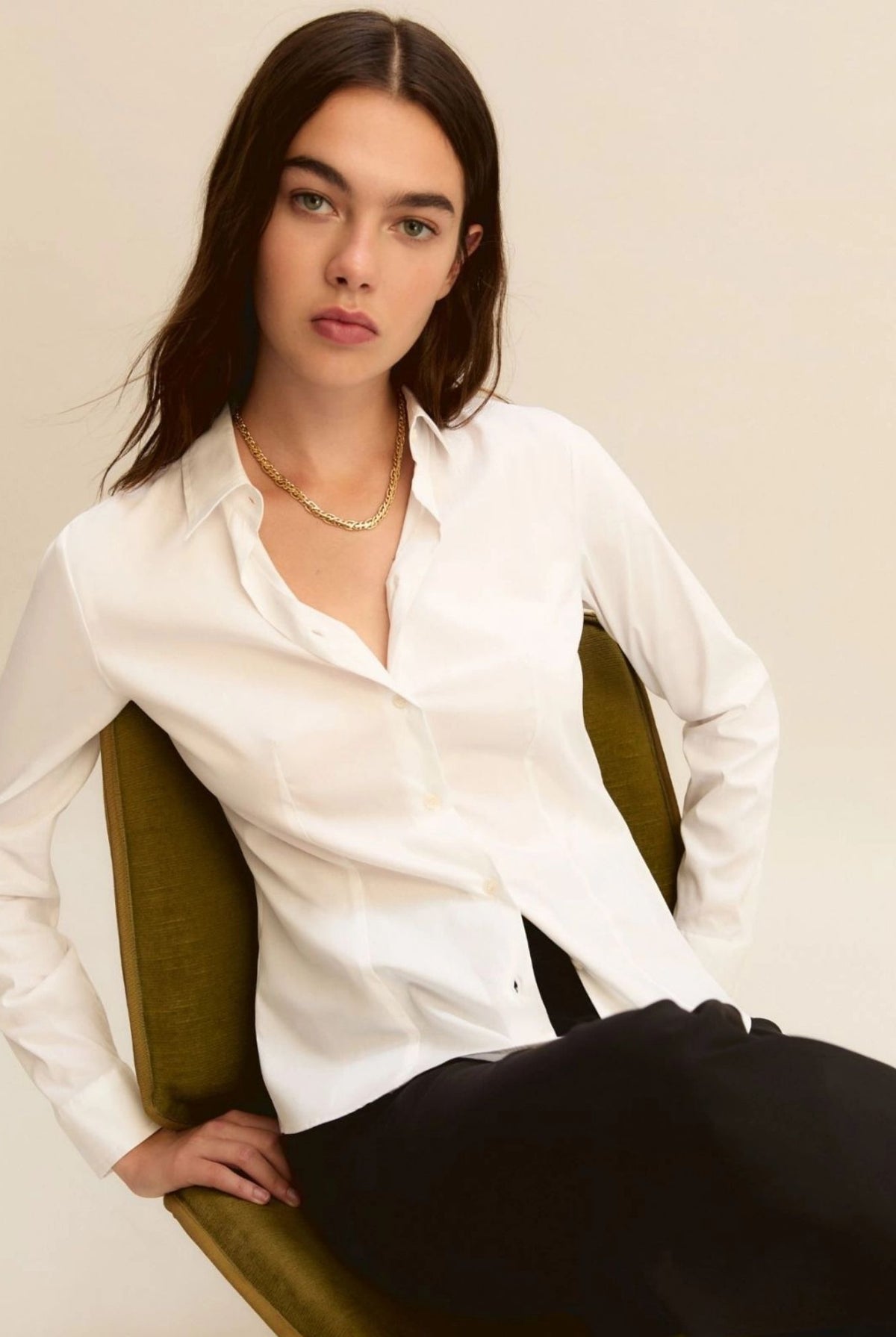 Emme Marella Camicia Donna Emmtempo Bianca 2615111011200 001 EMME MARELLA
