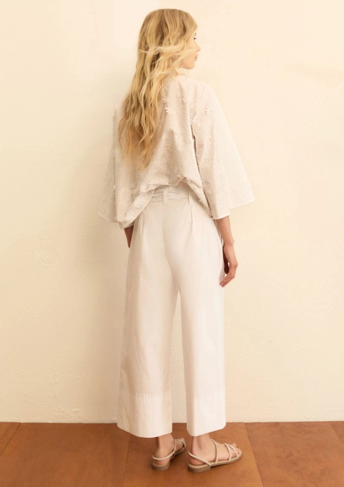 Emme Marella Pantalone Donna Emmboero Bianco 2615131112200 002 EMME MARELLA