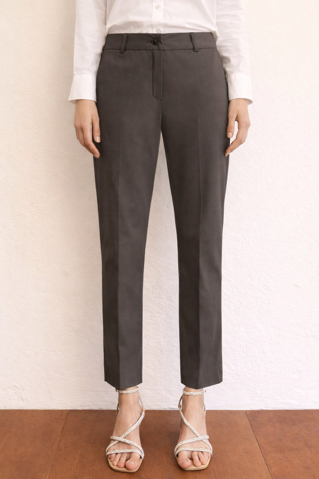 Emme Marella Pantalone Donna Emmsvelto Verde Militare 2615131122200 006 EMME MARELLA