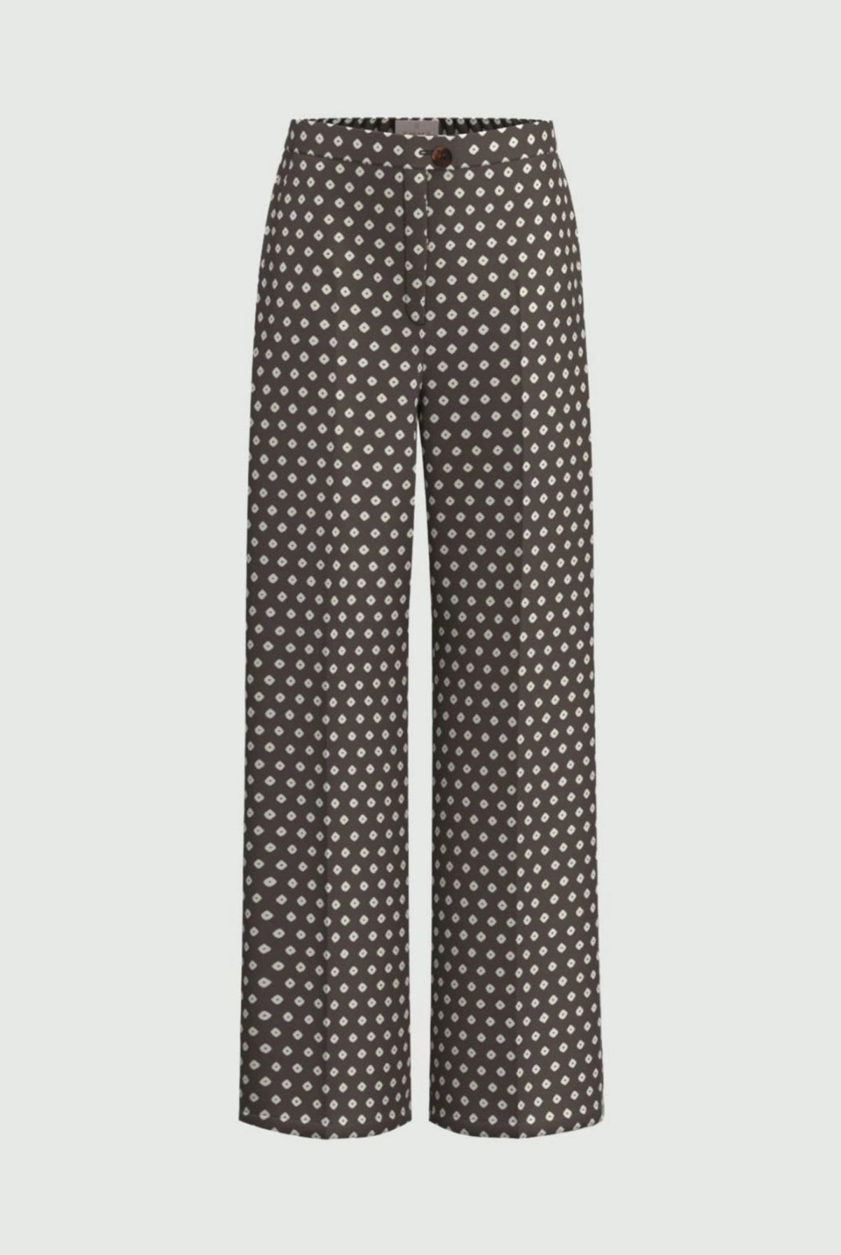 Emme Marella Pantalone Donna Emmbaobab Kaki Fantasia Rombi 2615131241200 008 EMME MARELLA