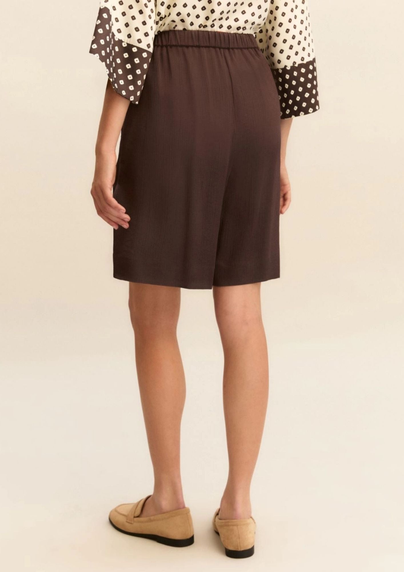 Emme Marella Bermuda Donna Emmlamine Testa Di Moro 2615141021200 003 EMME MARELLA