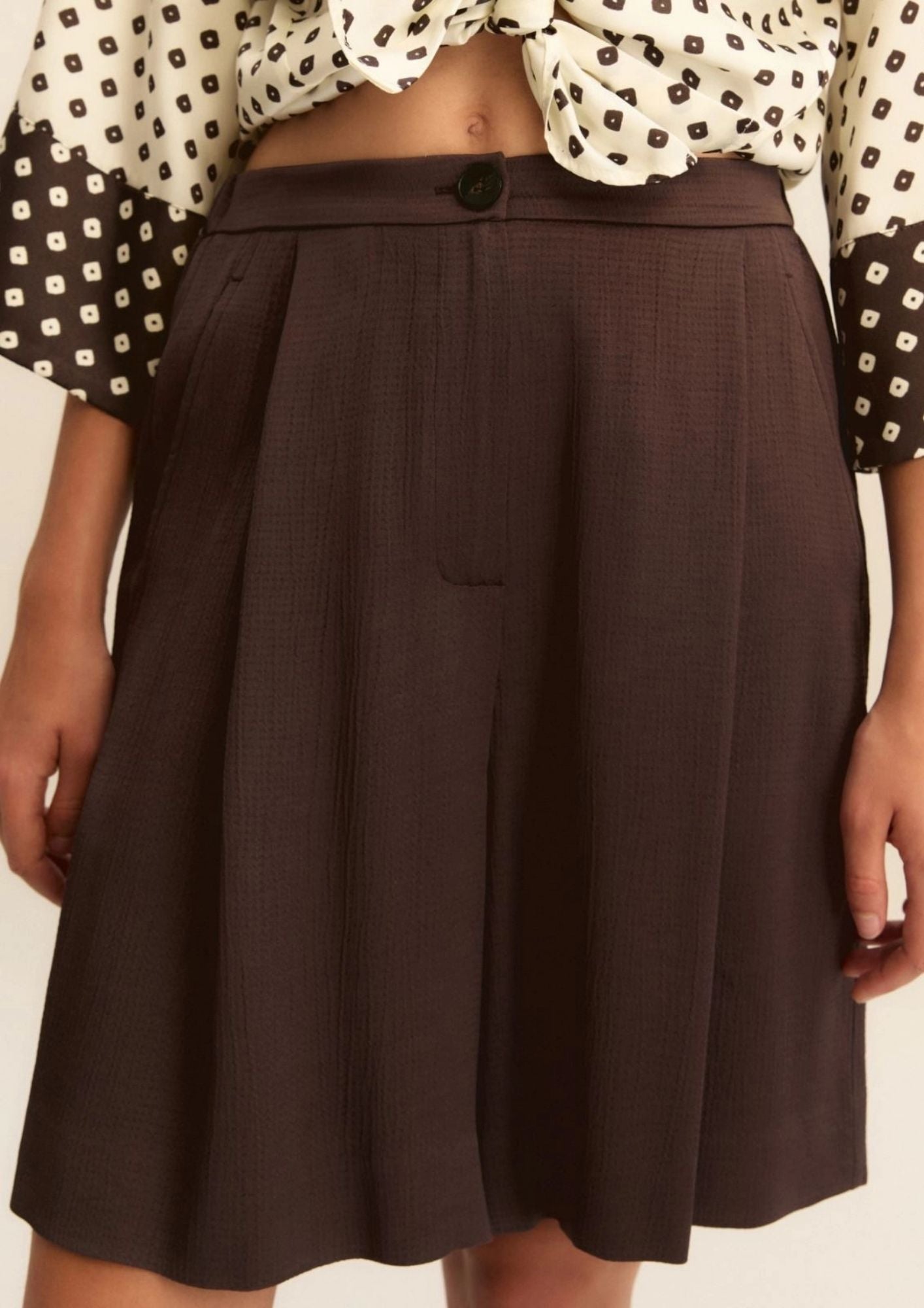 Emme Marella Bermuda Donna Emmlamine Testa Di Moro 2615141021200 003 EMME MARELLA