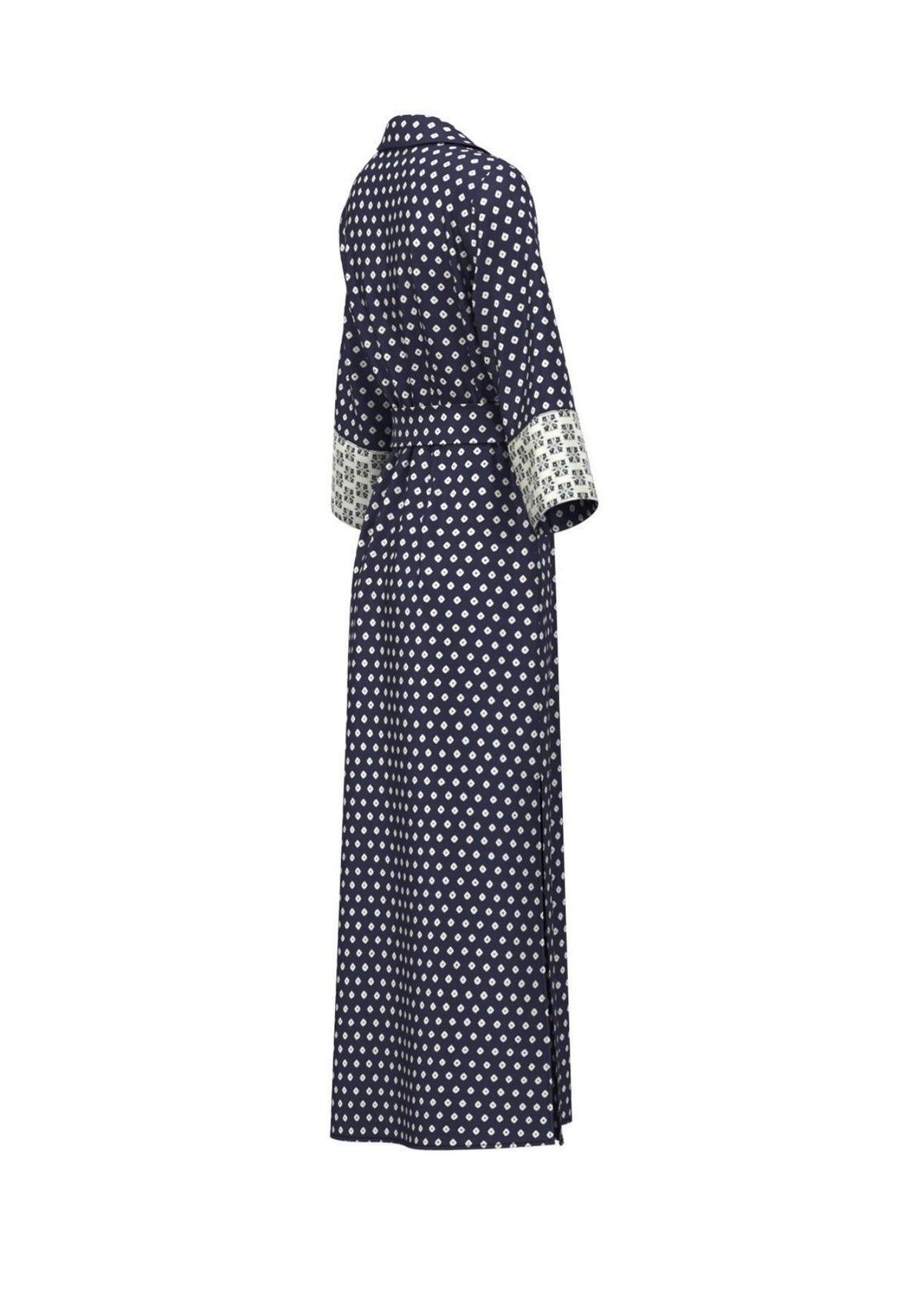Emme Marella Abito Donna Emmfolgore Blu Rombi 2615221101200 009 EMME MARELLA