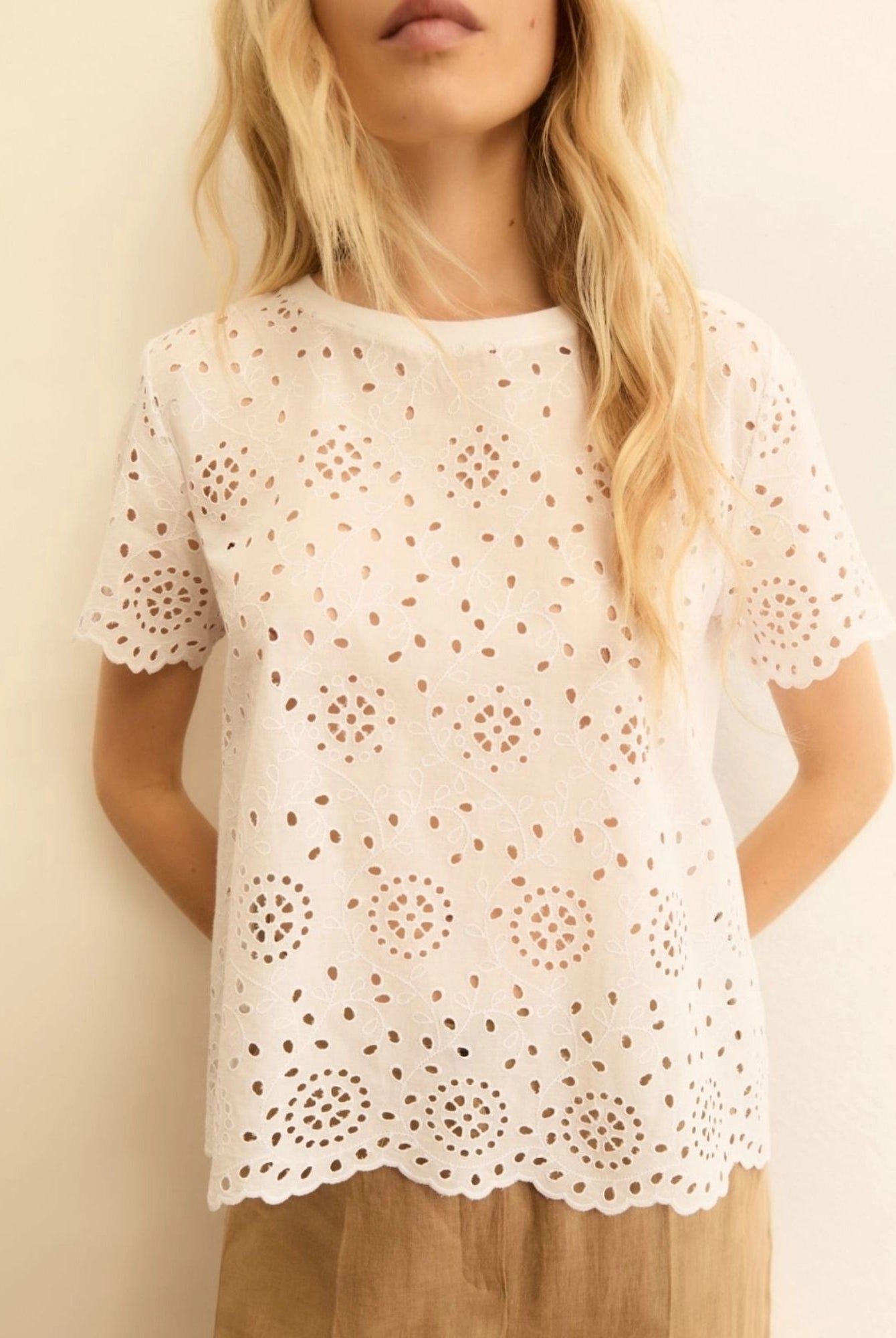 Emme Marella T-Shirt Donna Emmveletta Bianca 2615971022200 001 EMME MARELLA