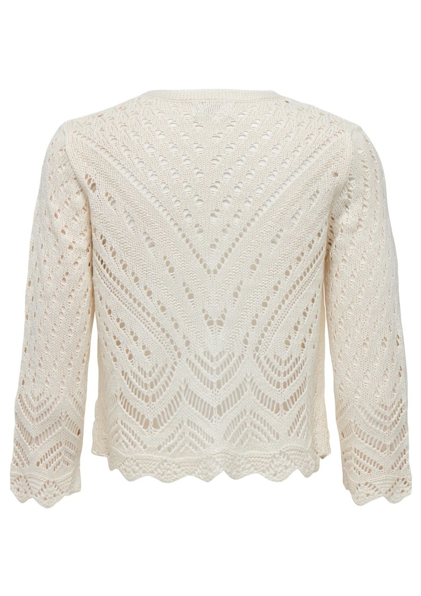 Jacqueline De Yong Cardigan Donna Sun Bianco Tapioca 15184486 Tapioca JACQUELINE DE YONG