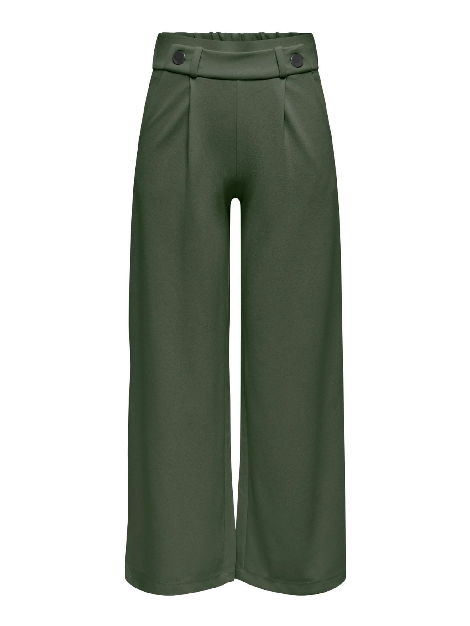 Jacqueline De Yong Pantaloni Donna Wide Fit Kambaba Jdygeggo 15208430 Kambaba BLACK BUTTONS JACQUELINE DE YONG