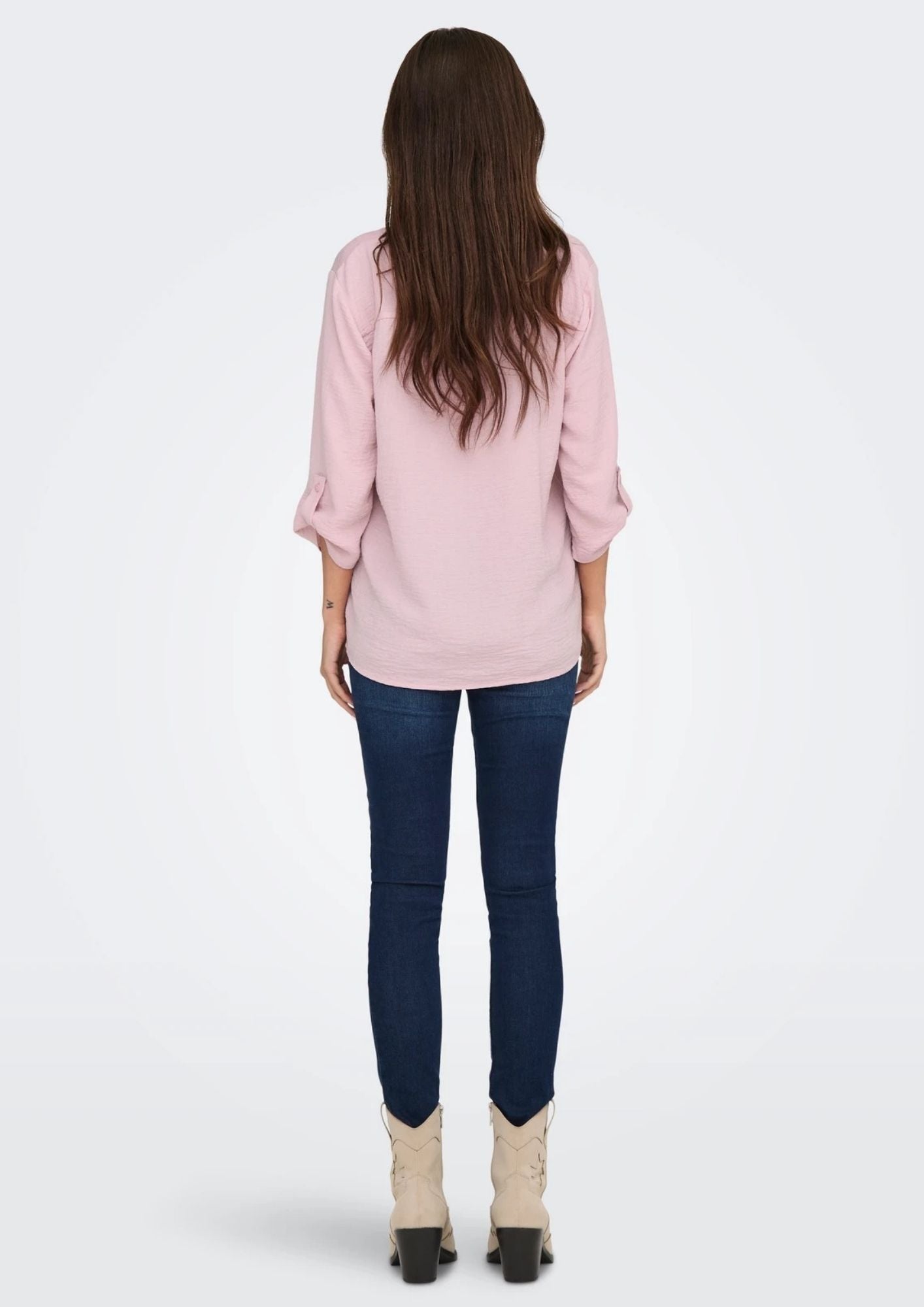 Jacqueline De Yong Top Donna Divya Rosa Malva 15226911 Bleached Mauve JACQUELINE DE YONG