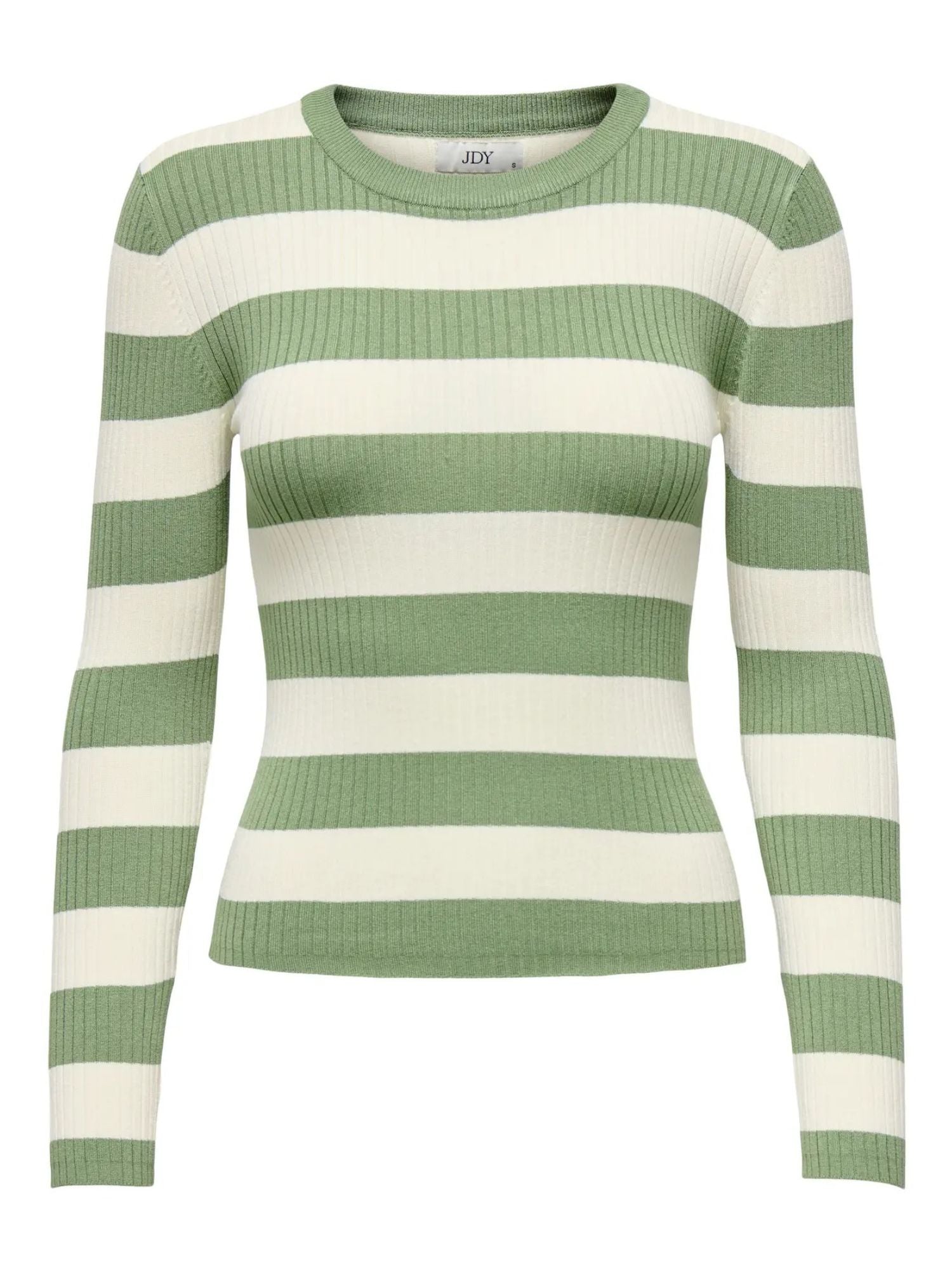Jacqueline De Yong Maglia Donna Hedge Green Jdyplum 15277223 Hedge Green W EGGNOG JACQUELINE DE YONG