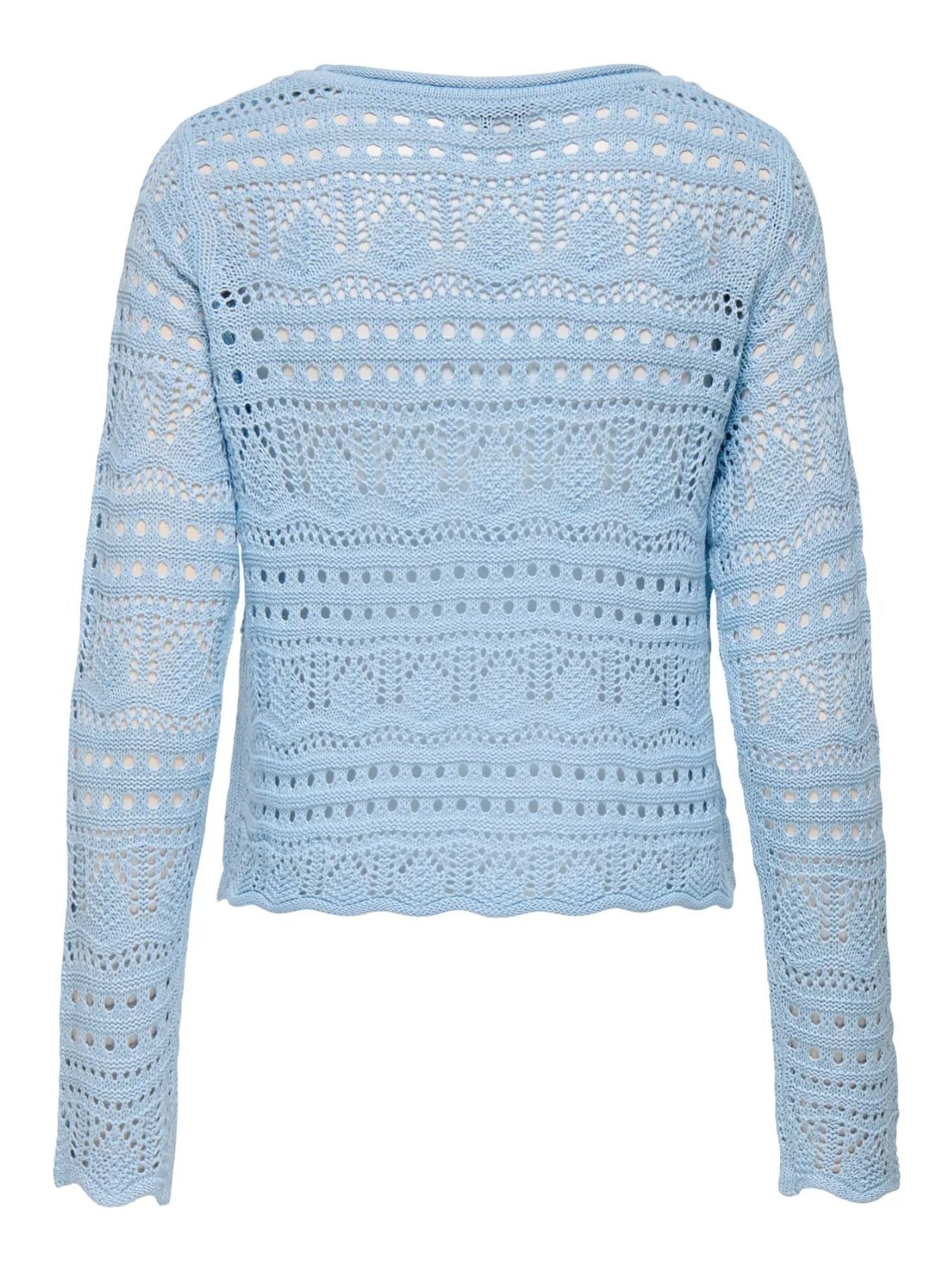 Jacqueline De Yong Maglia Donna Cashmere Blue Jdysun 15287384 Cashmere Blue JACQUELINE DE YONG