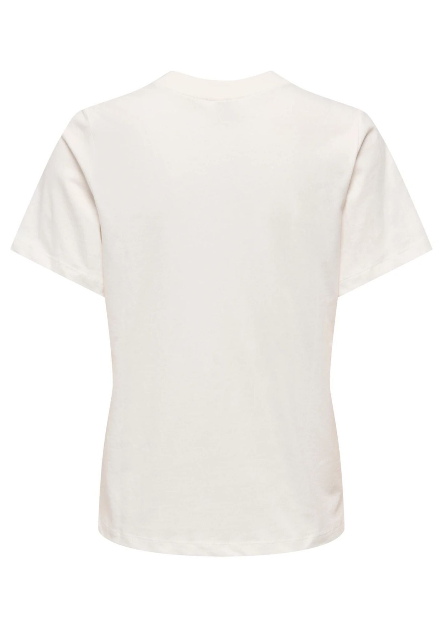 Jacqueline De Yong T-Shirt Donna Pisa Bianca con Ciliegia 15298612 Cloud Dancer CHERRY JACQUELINE DE YONG