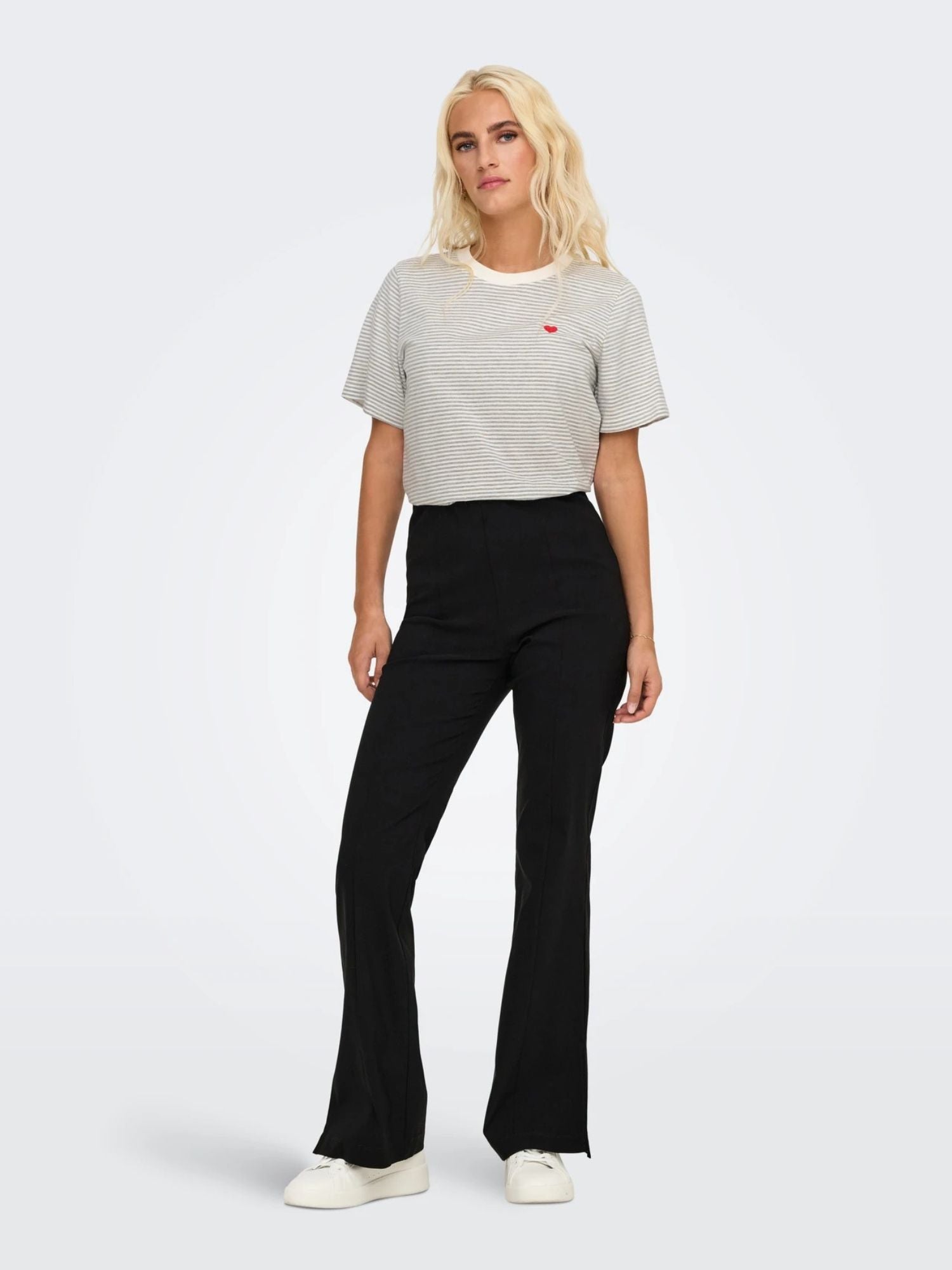 Jacqueline De Yong T-Shirt Donna Cloud Dancer Jdylion 15298612 Cloud Dancer LGM Y/D JACQUELINE DE YONG