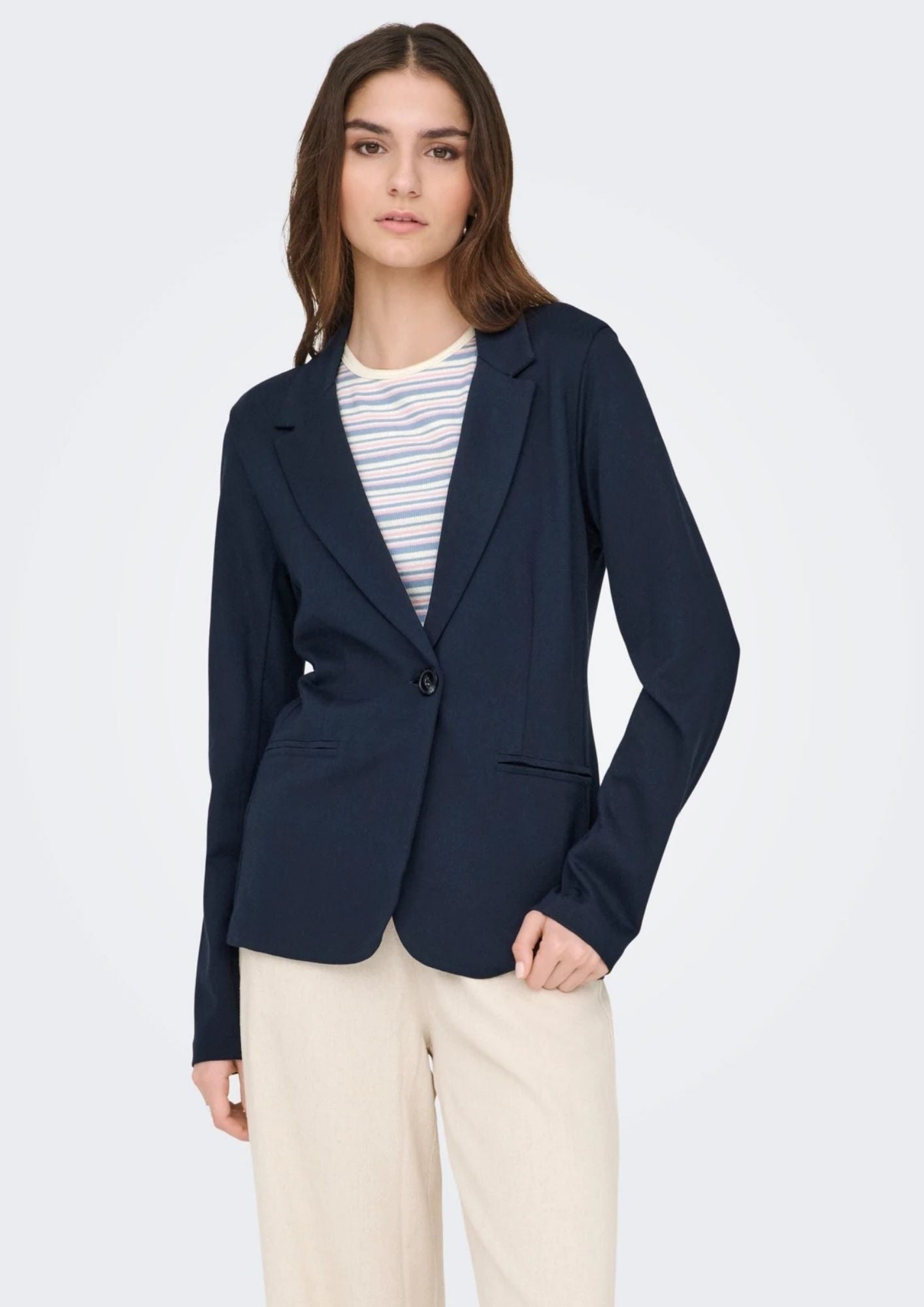 Jacqueline De Yong Giacca Donna New Blazer Blu 15364540 Total Eclipse JACQUELINE DE YONG