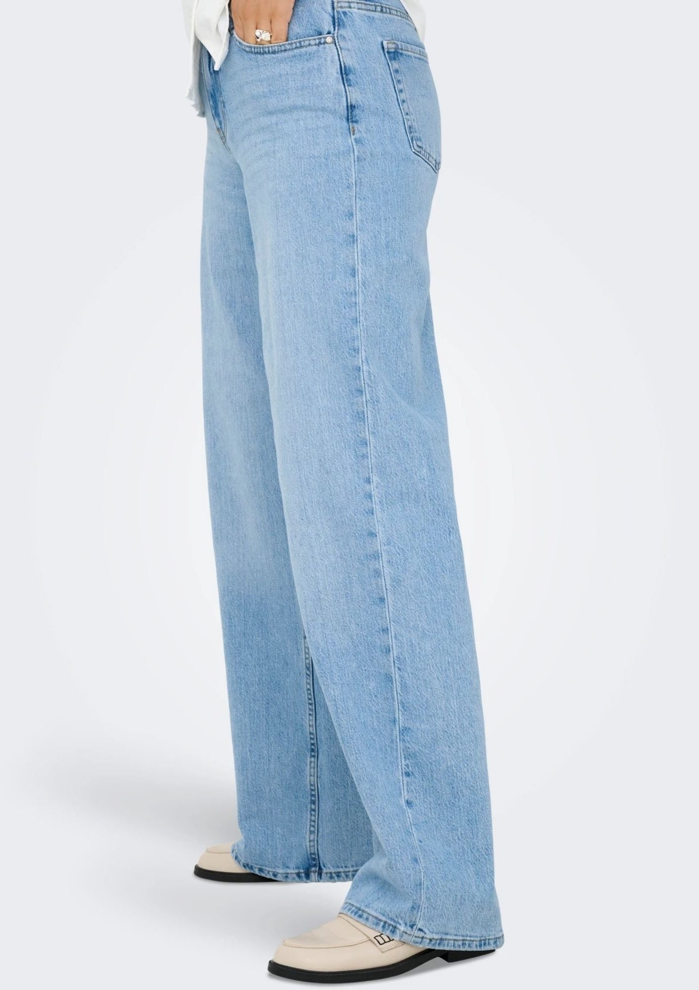 Jacqueline De Yong Jeans Donna Ruby Blu Denim Chiaro 15371107 Light Blue Denim JACQUELINE DE YONG